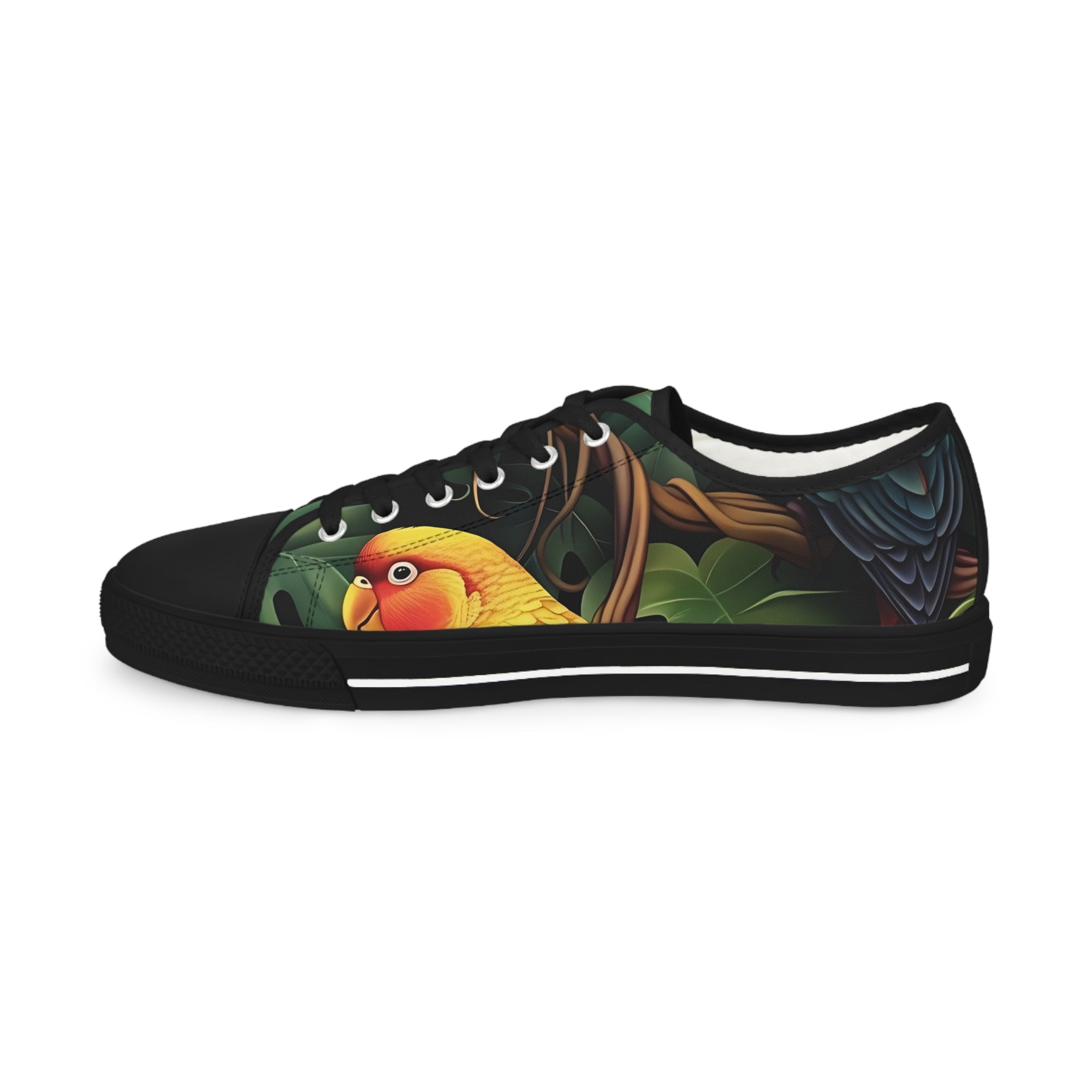 Tri-Parrot Men's Low Top Sneakers SETEPENRA Shoes.