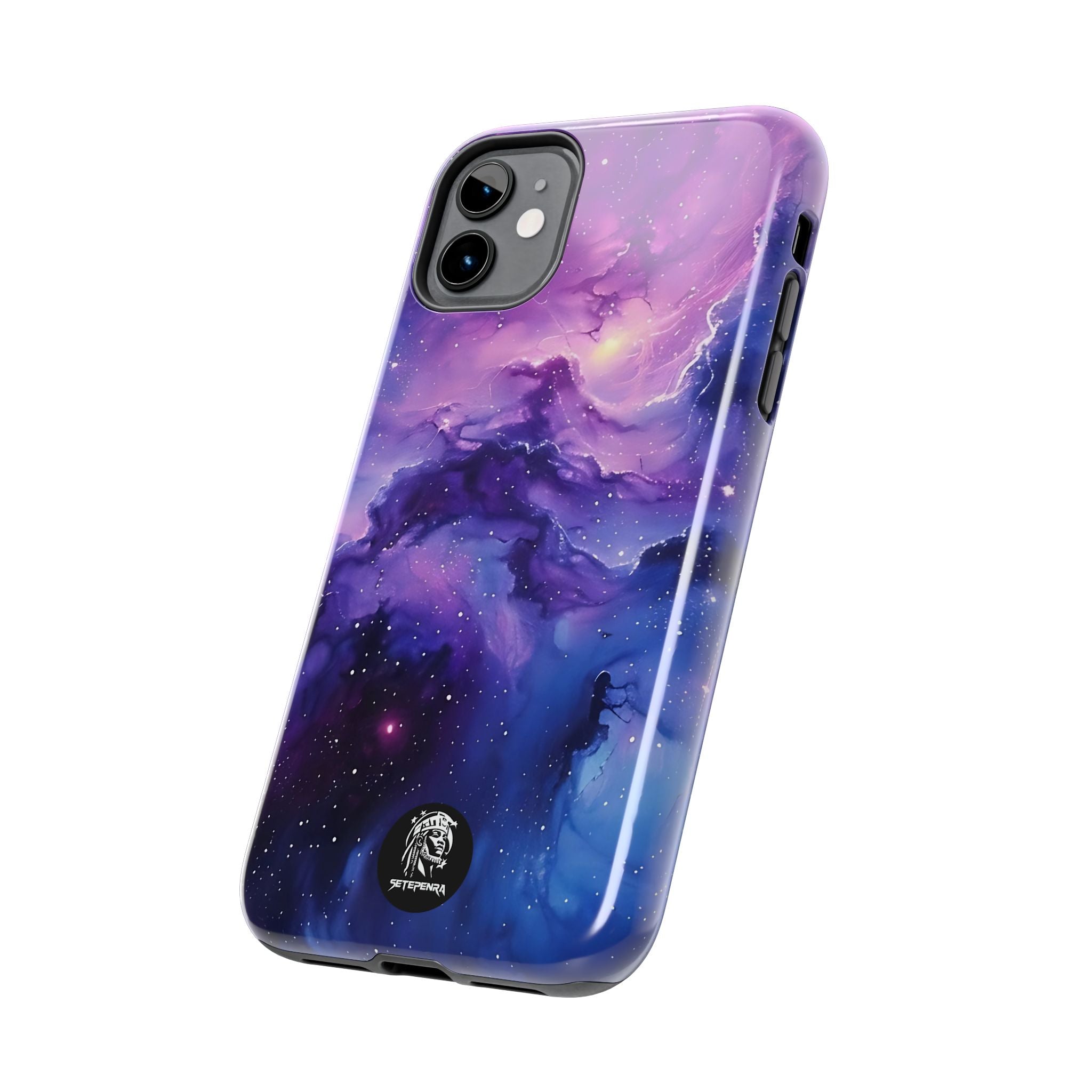 Purple Cosmos Tough Phone Case (For iPhone, Galaxy & More)