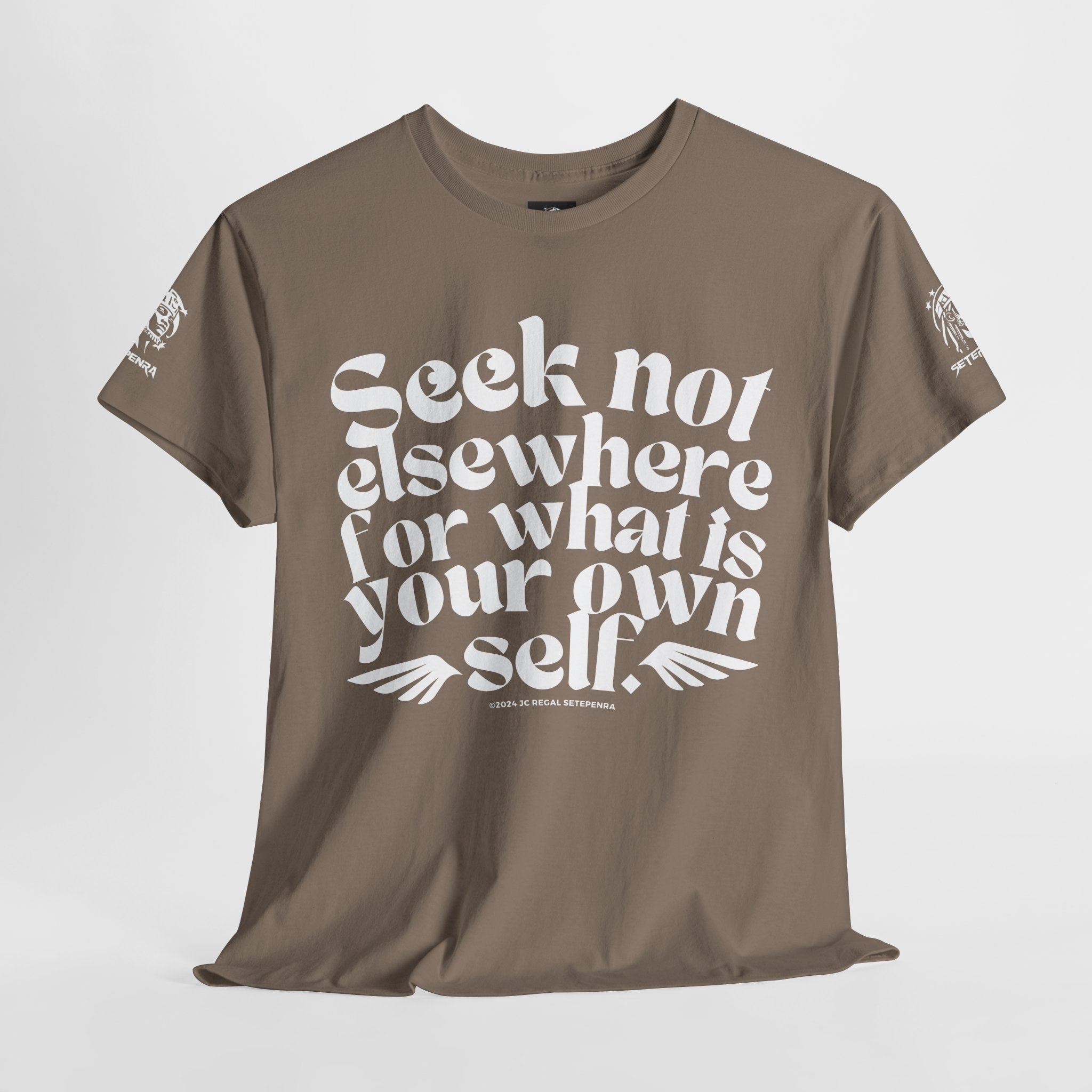 Seek Not Elsewhere Unisex Heavy Cotton Tee