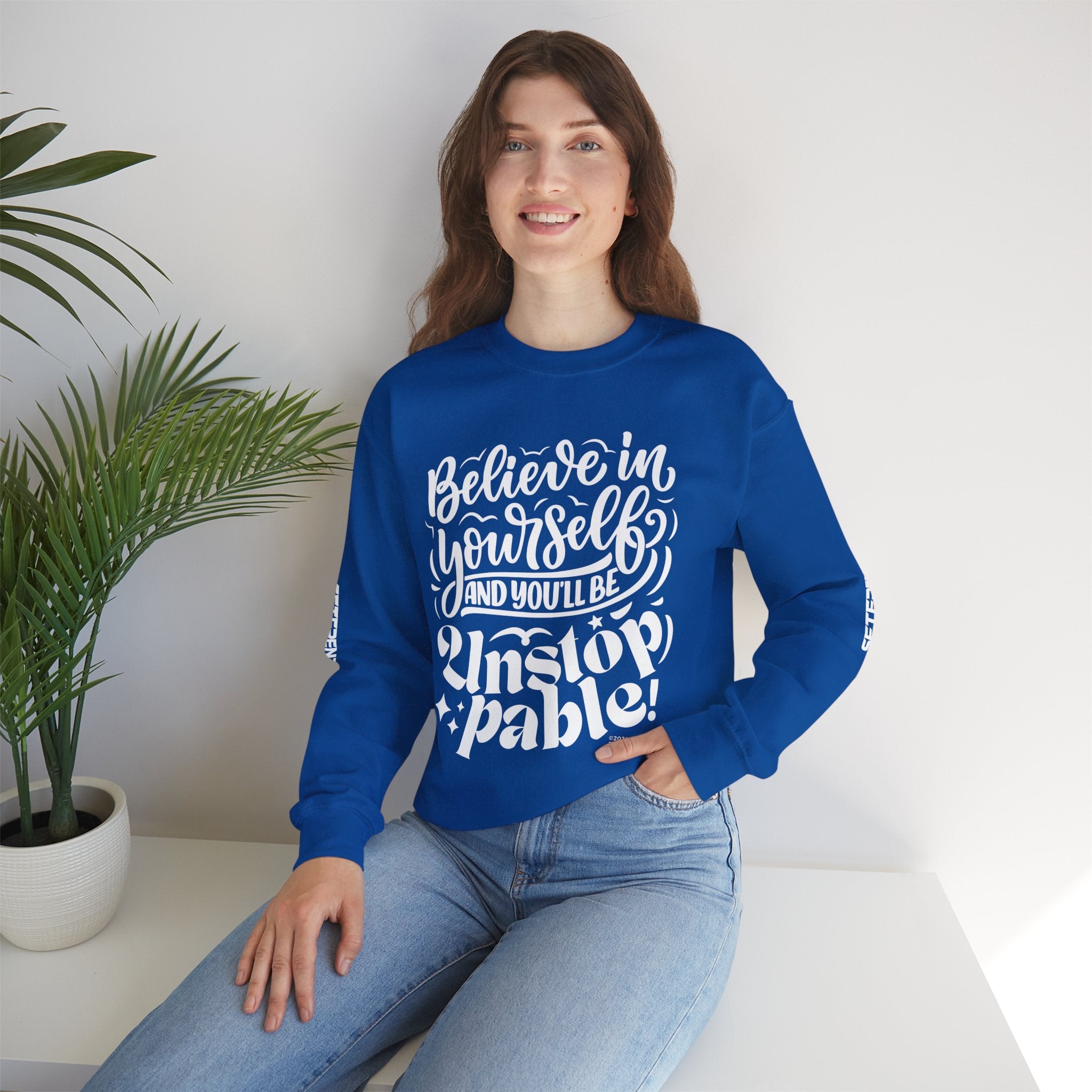 Unstoppable Unisex Heavy Blend™ Crewneck Sweatshirt