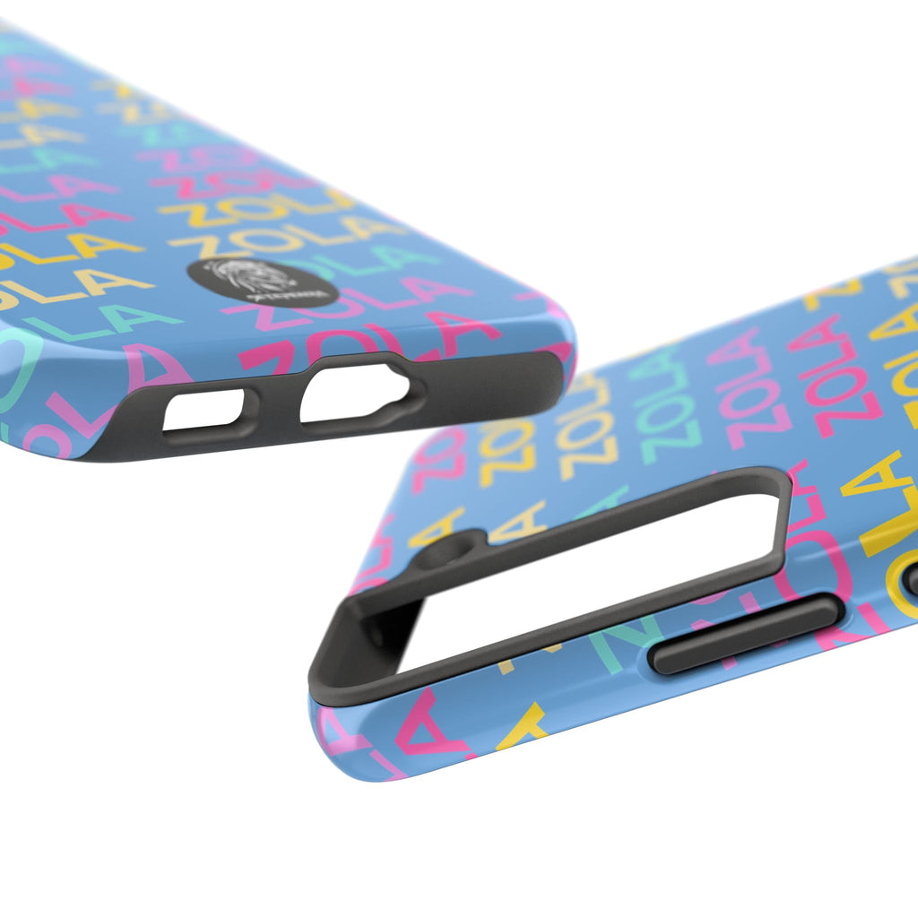 Zola Tough Phone Case (For iPhone, Galaxy & More) - Light Blue