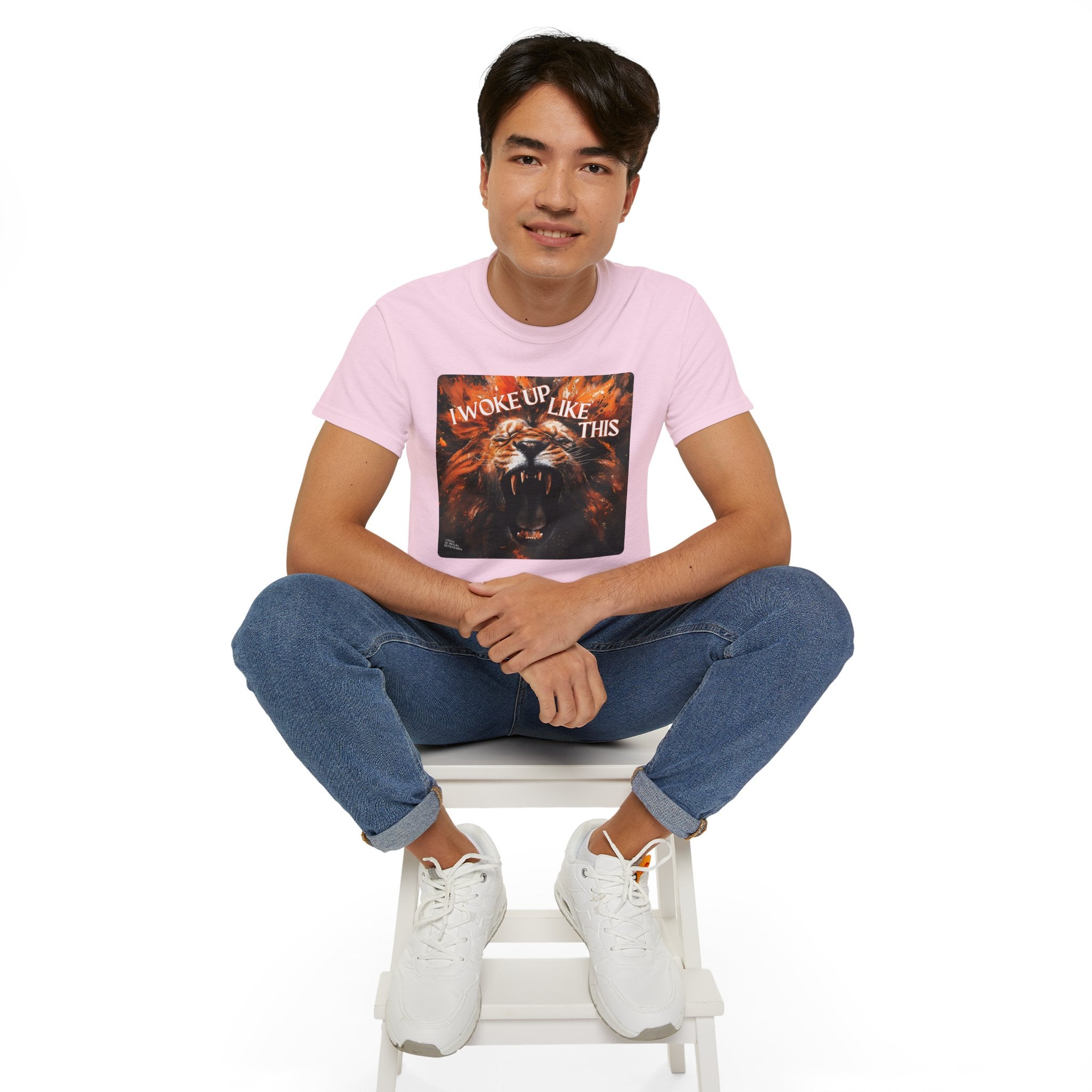 I Woke Up Like This (Roaring Edition 2) Unisex Ultra Cotton Tee