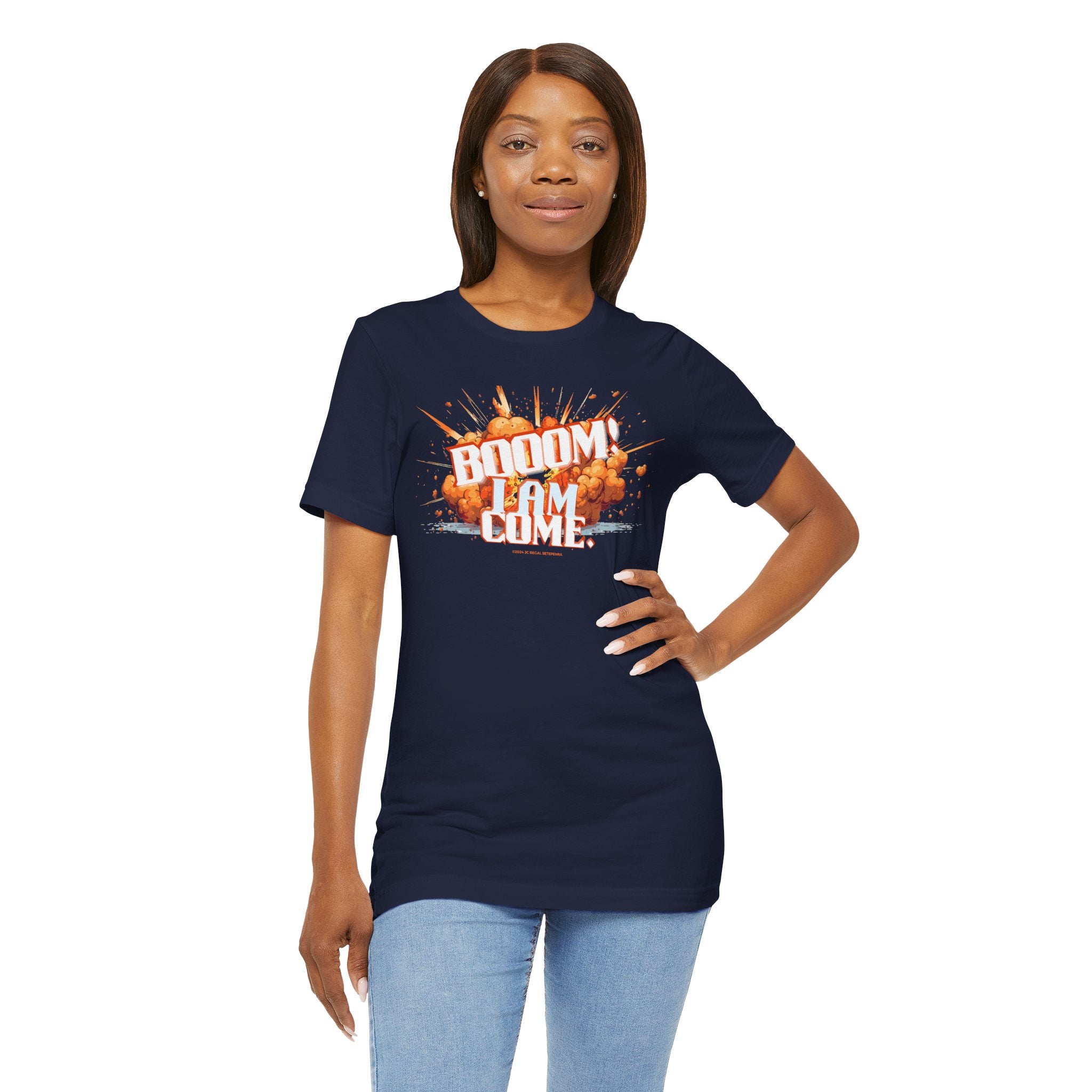 BOOOM! I AM COME Unisex Jersey Short Sleeve Tee