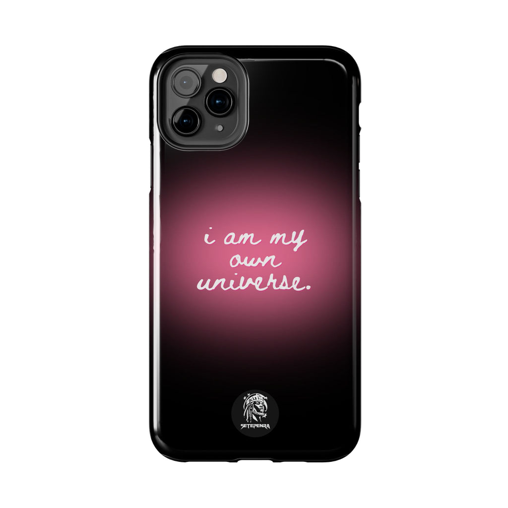 I Am My Own Universe Tough Phone Case (For iPhone, Galaxy & More) - Black