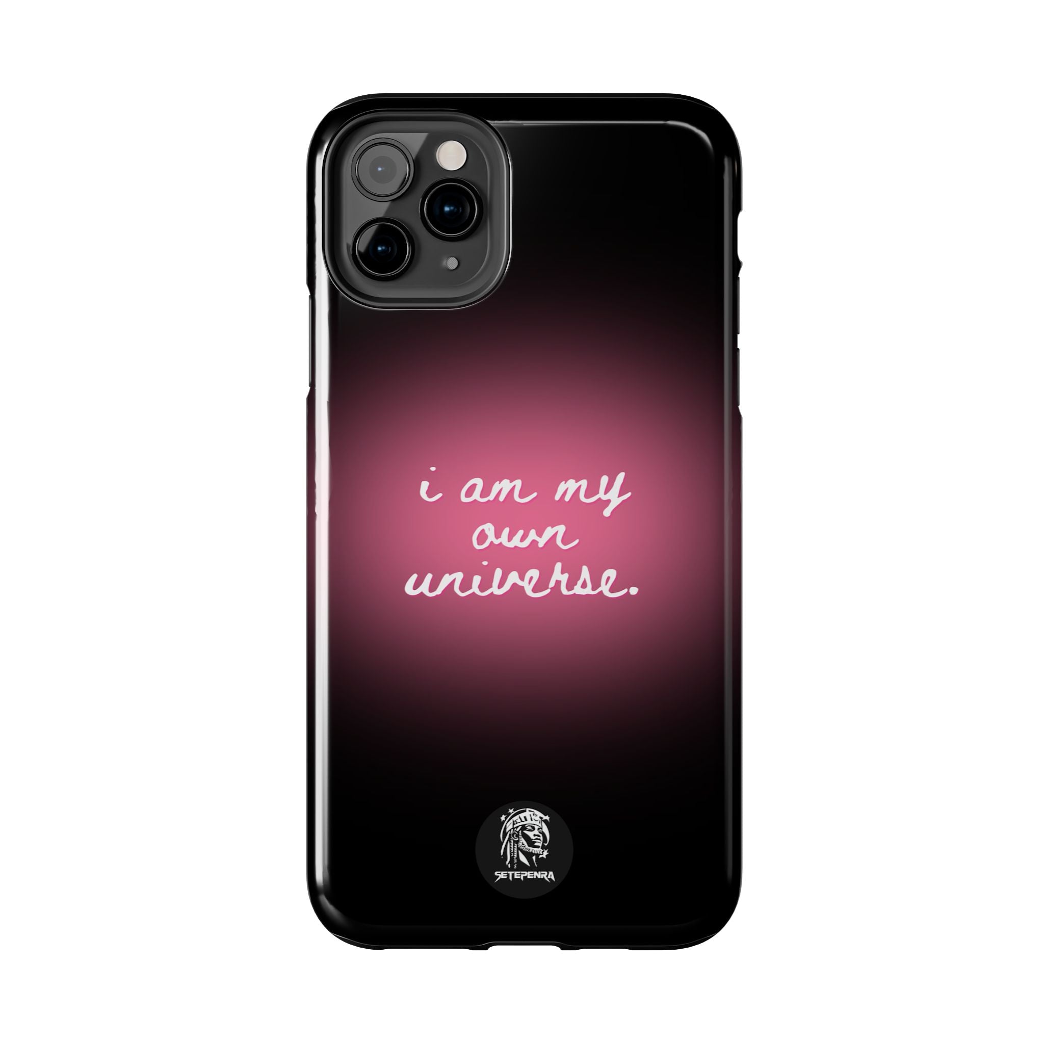 I Am My Own Universe Tough Phone Case (For iPhone, Galaxy & More) - Black