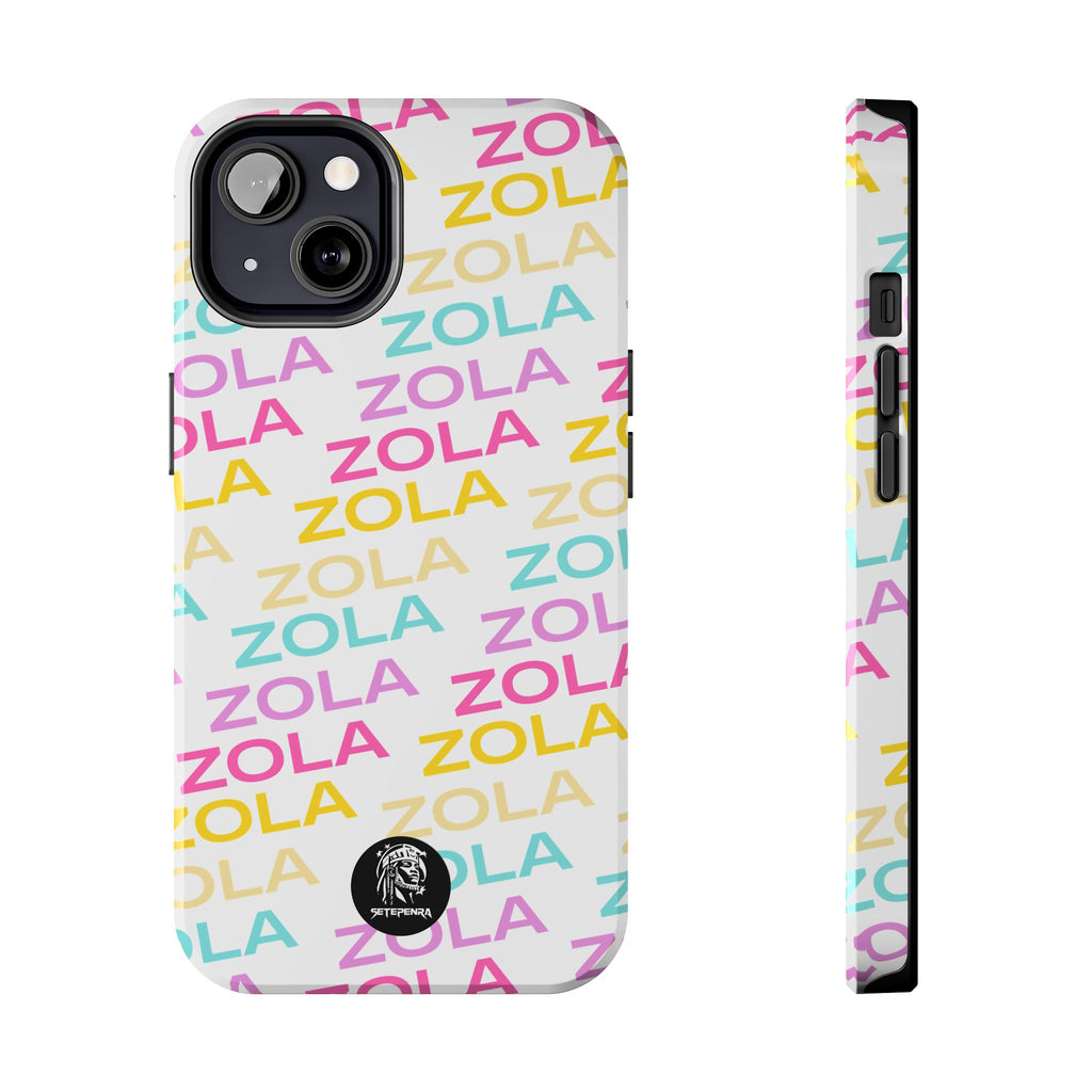 Zola Tough Phone Case (For iPhone, Galaxy & More) - White SETEPENRA Phone Case.