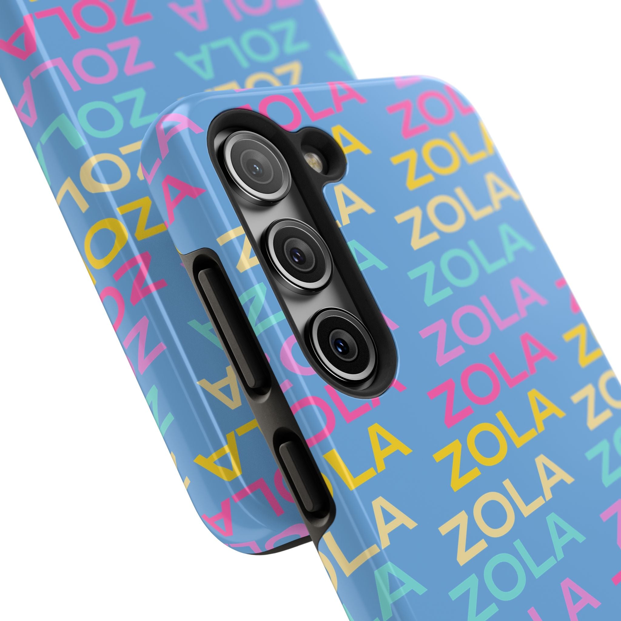 Zola Tough Phone Case (For iPhone, Galaxy & More) - Light Blue