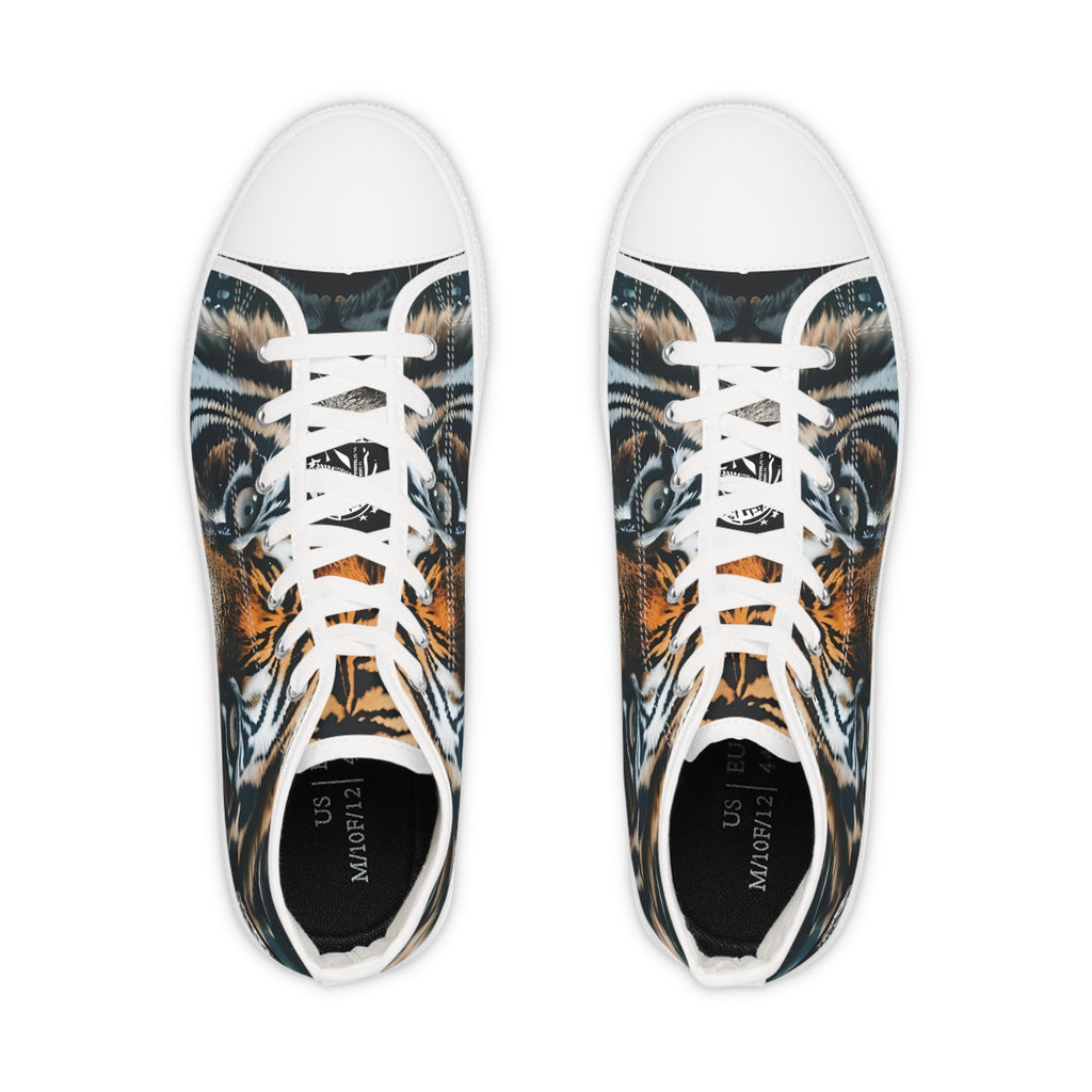 Primal Power Men's High Top Sneakers - Tiger SETEPENRA Shoes.
