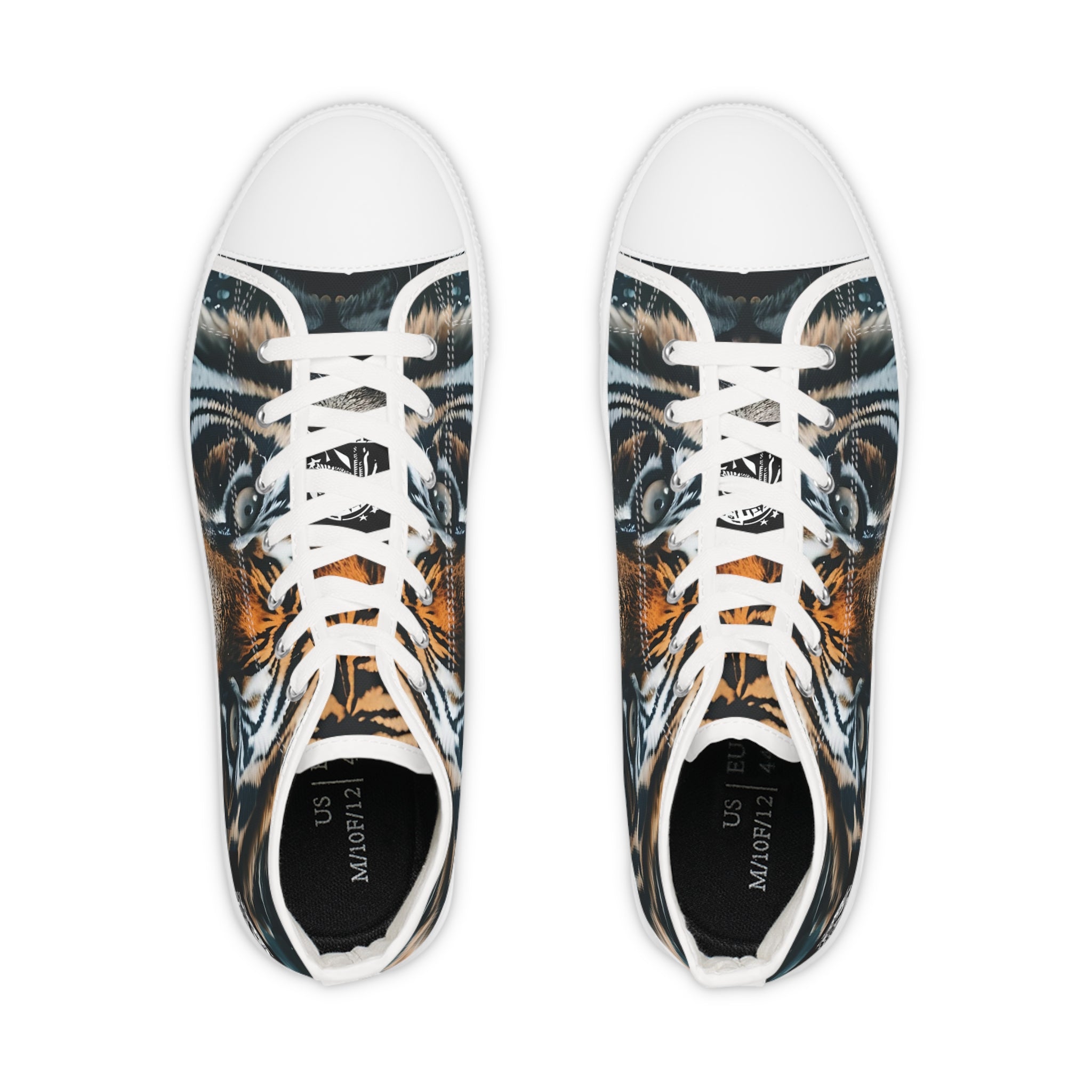 Primal Power Men's High Top Sneakers - Tiger SETEPENRA Shoes.