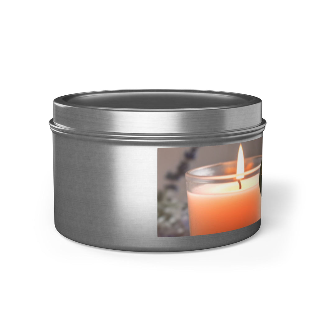 Scintillating Scents by SETEPENRA Tin Candles - Gold, Silver, Black (4oz, 8oz)
