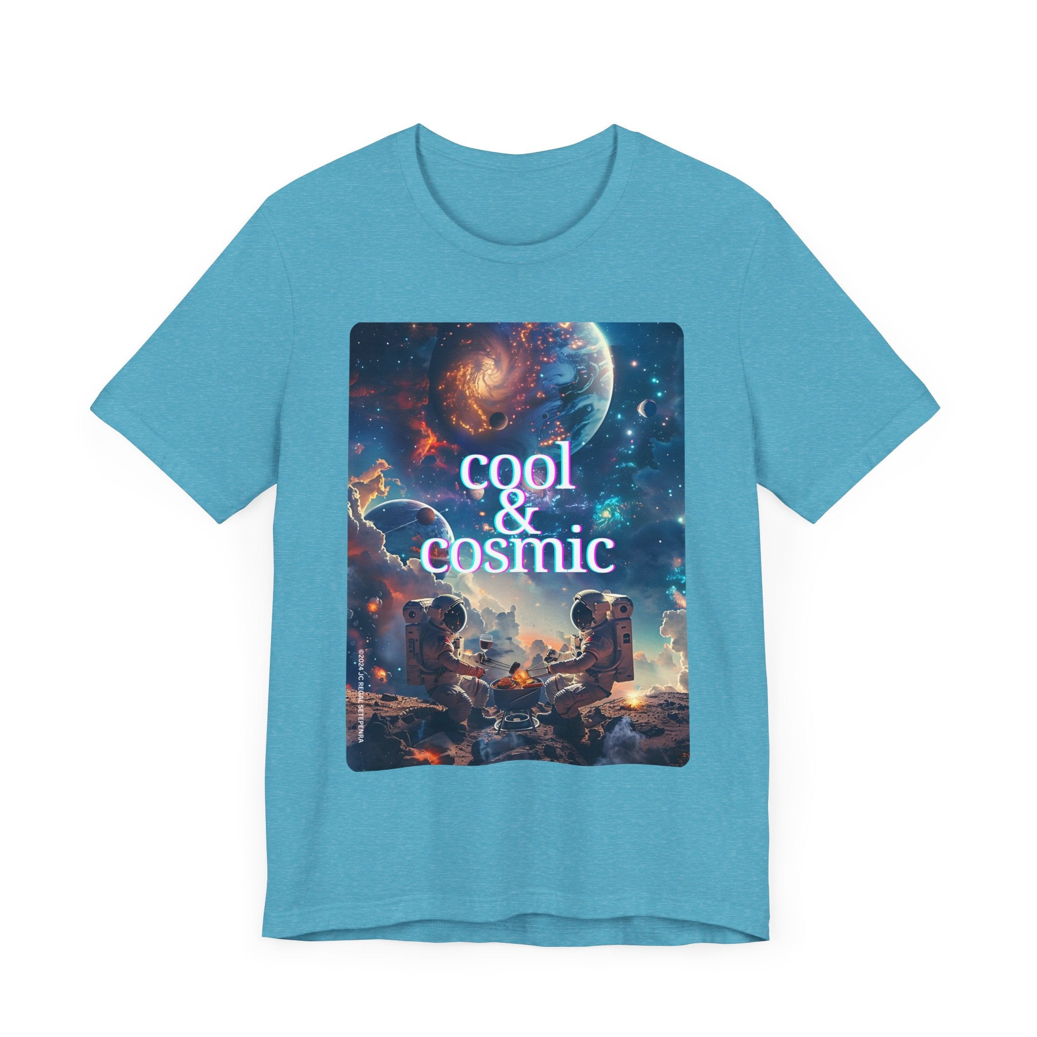 Cool & Cosmic Unisex Jersey Short Sleeve Tee SETEPENRA T-Shirt.