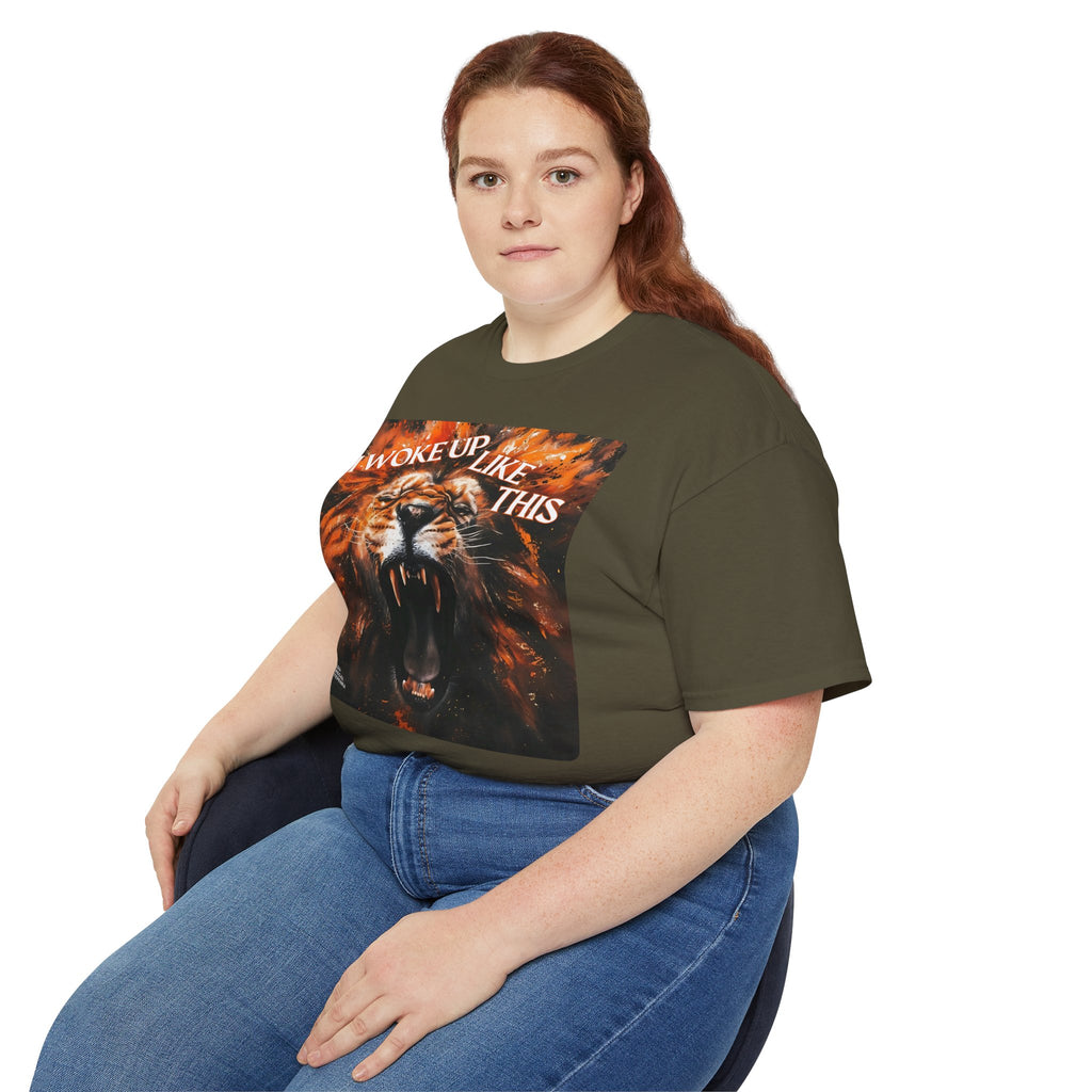 I Woke Up Like This (Roaring Edition 2) Unisex Ultra Cotton Tee