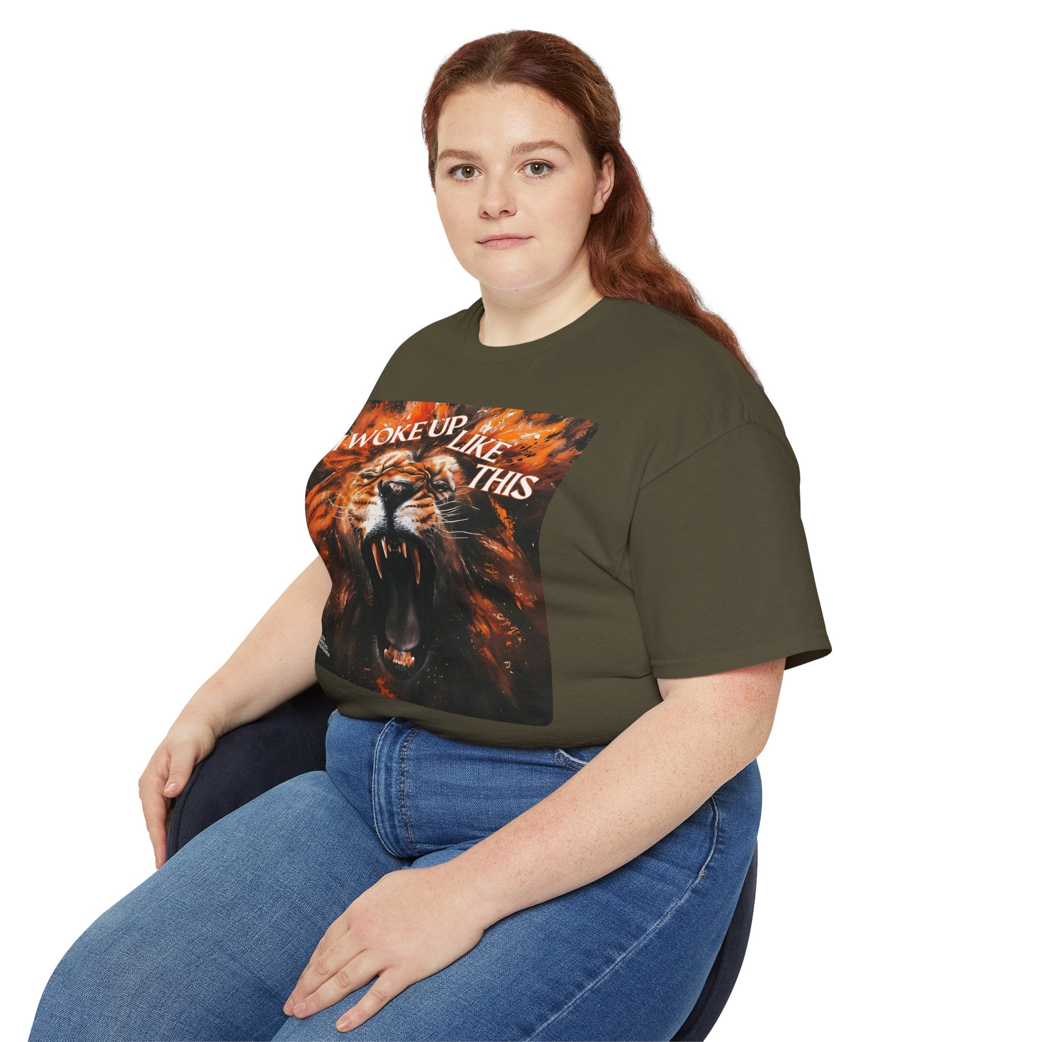 I Woke Up Like This (Roaring Edition 2) Unisex Ultra Cotton Tee