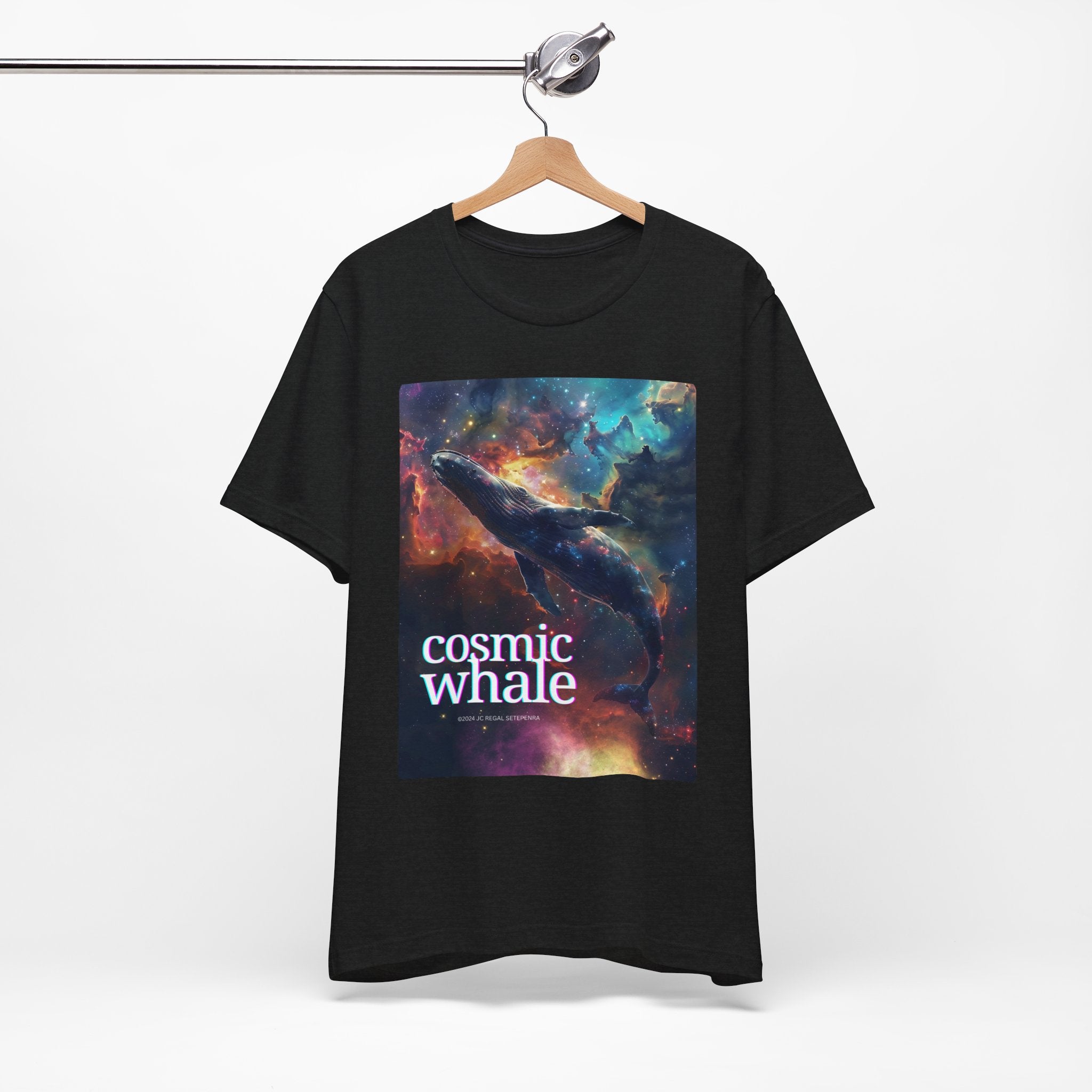 Cosmic Whale Unisex Jersey Short Sleeve Tee