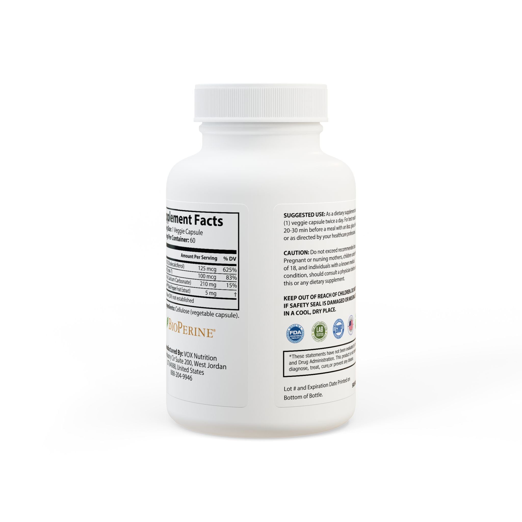 SETEPENRA Goodstuff Vitamin K2 + D3 Supplement (60 Capsules) SETEPENRA Food Supplements.
