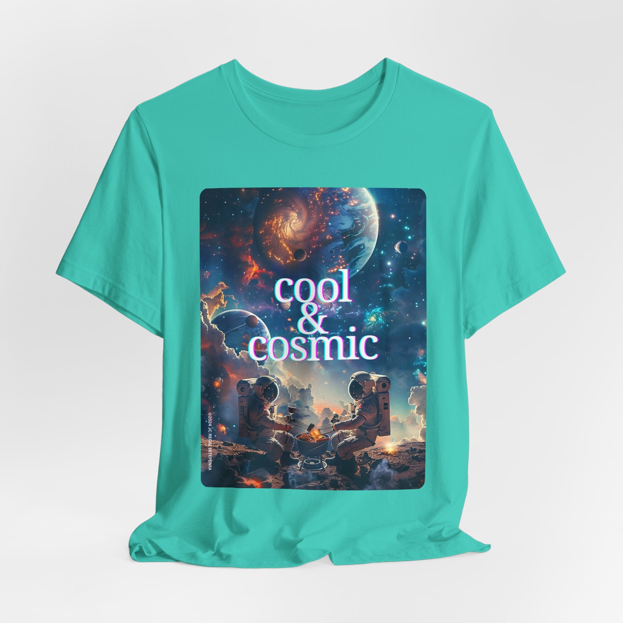 Cool & Cosmic Unisex Jersey Short Sleeve Tee