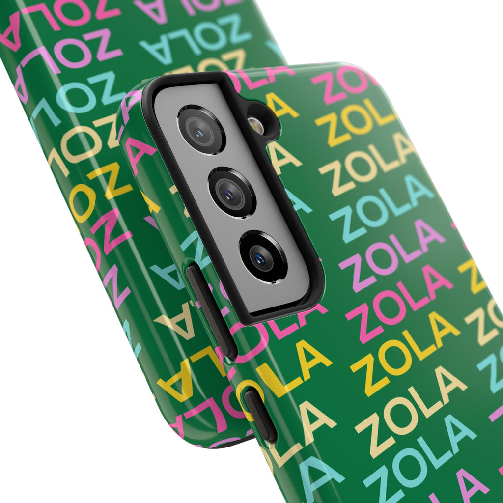 Zola Tough Phone Case (For iPhone, Galaxy & More) - Dark Green