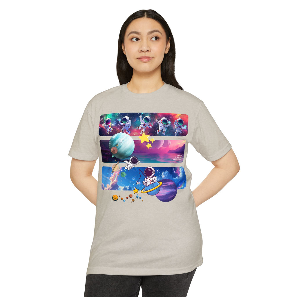 Astro Cosmo Unisex CVC Jersey T-shirt