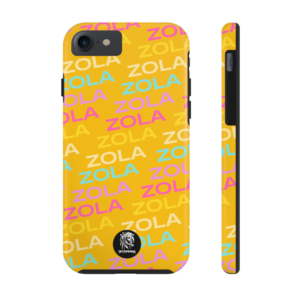 Zola Tough Phone Case (For iPhone, Galaxy & More) - Yellow SETEPENRA Phone Case.