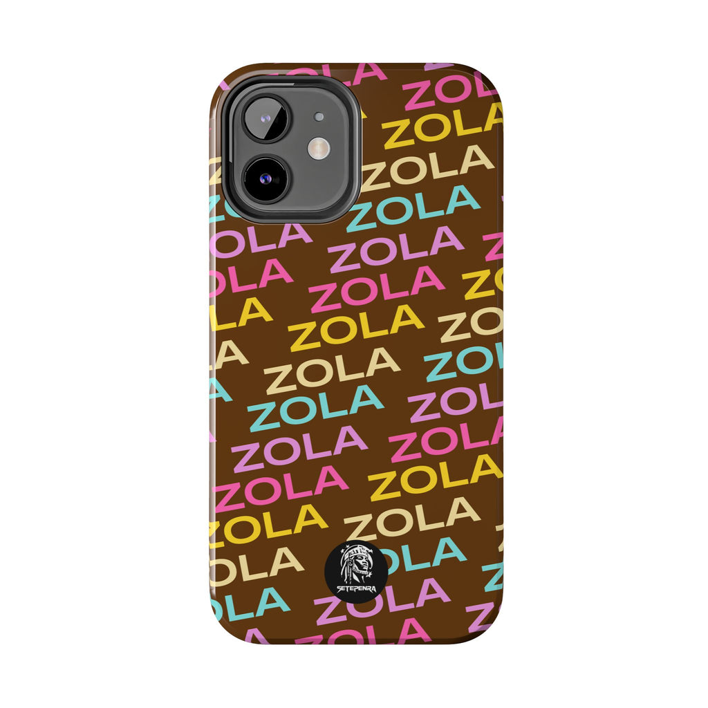 Zola Tough Phone Case (For iPhone, Galaxy & More) - Brown