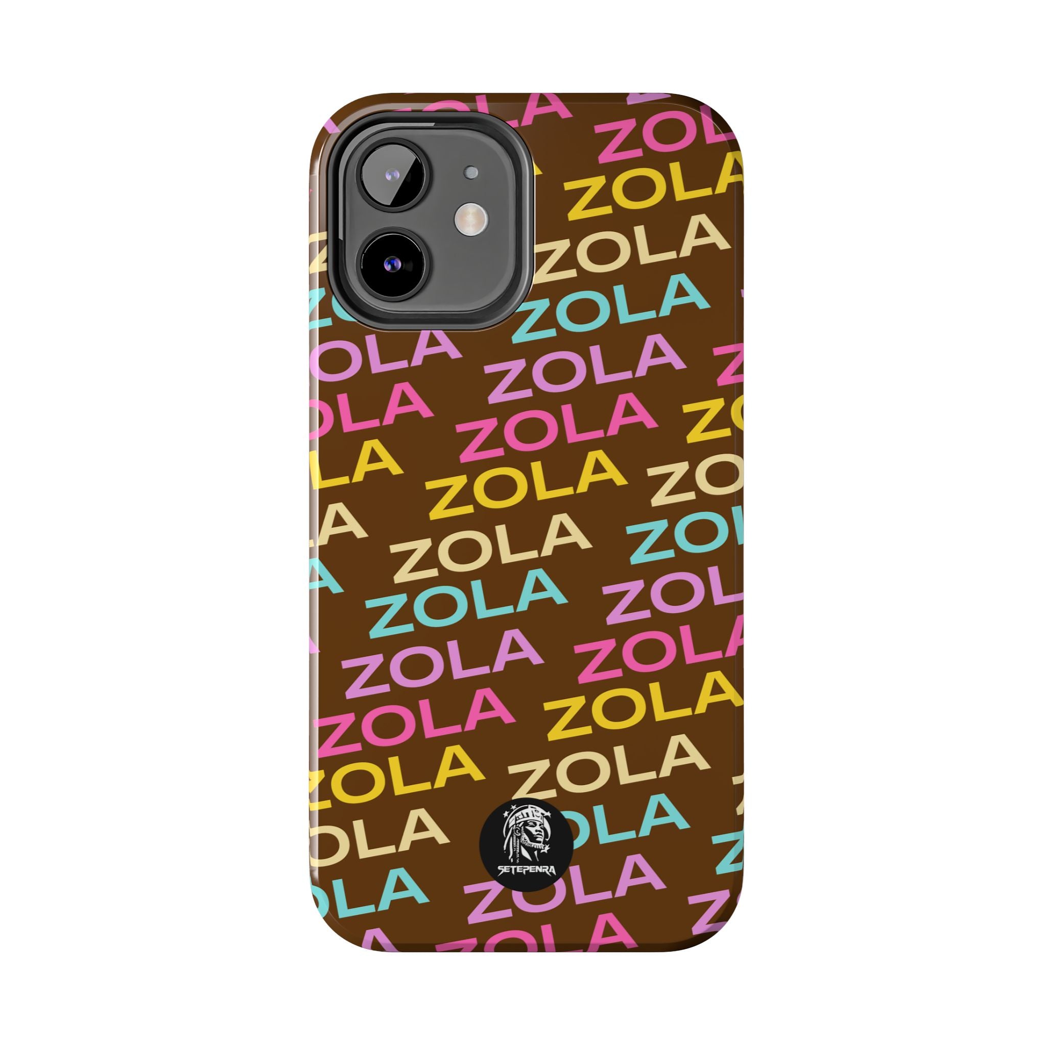 Zola Tough Phone Case (For iPhone, Galaxy & More) - Brown