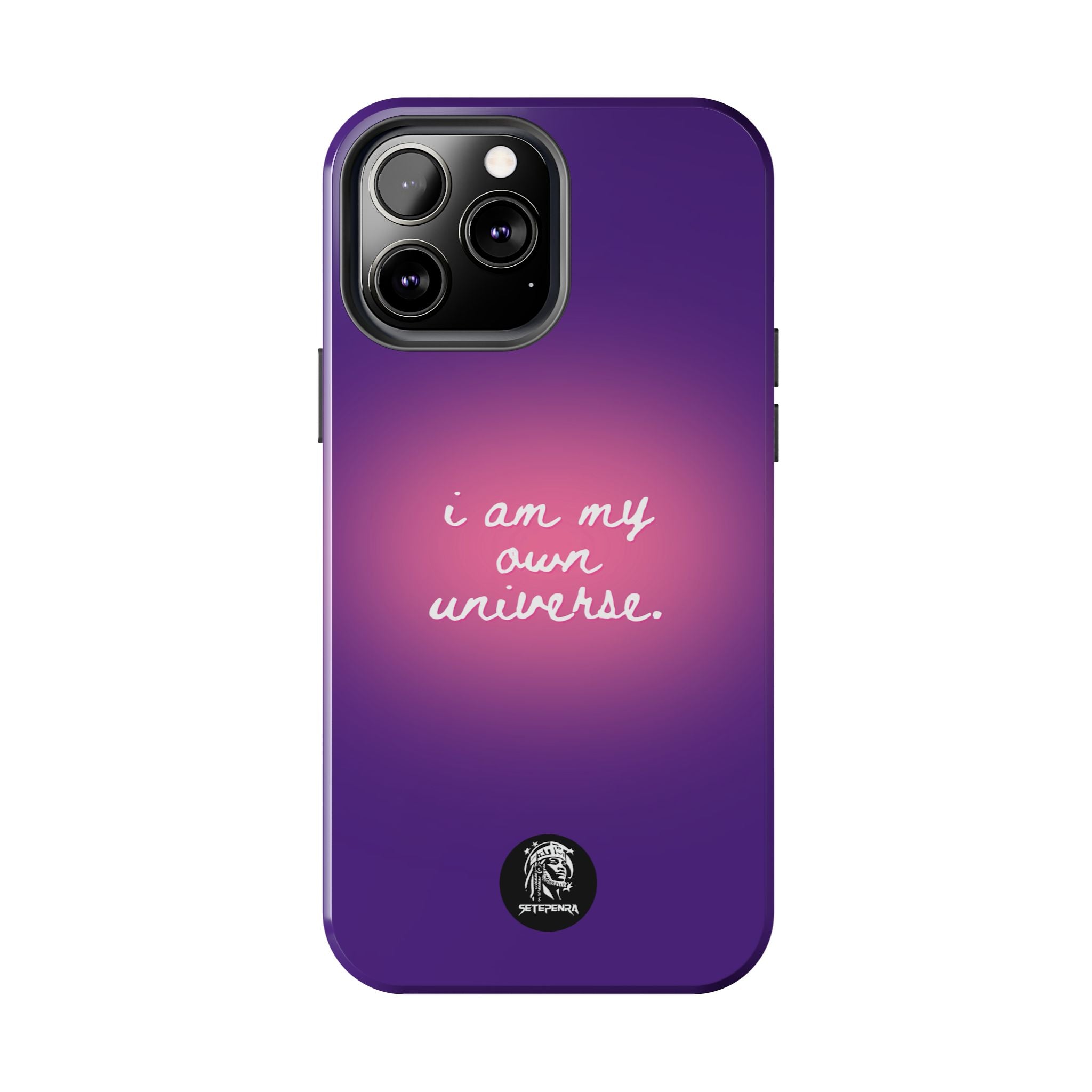 I Am My Own Universe Tough Phone Case (For iPhone, Galaxy & More) - Purple