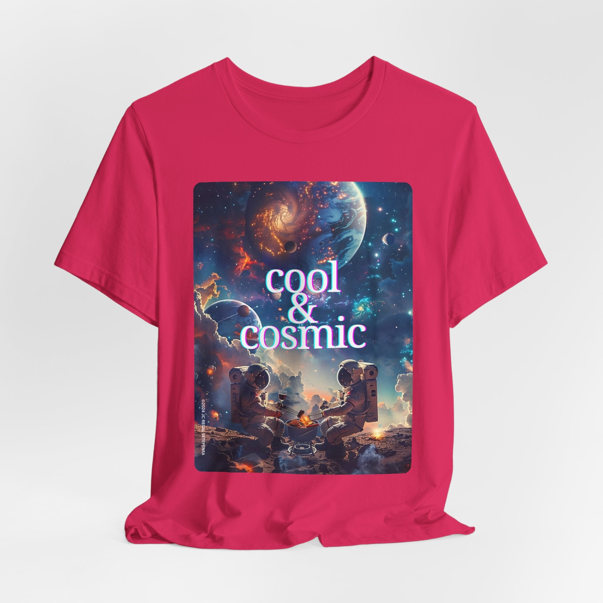 Cool & Cosmic Unisex Jersey Short Sleeve Tee