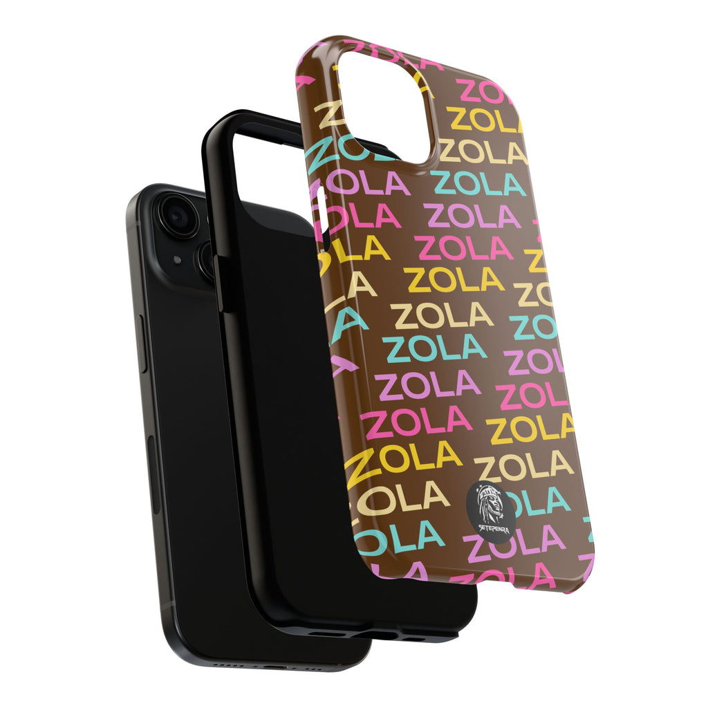 Zola Tough Phone Case (For iPhone, Galaxy & More) - Brown
