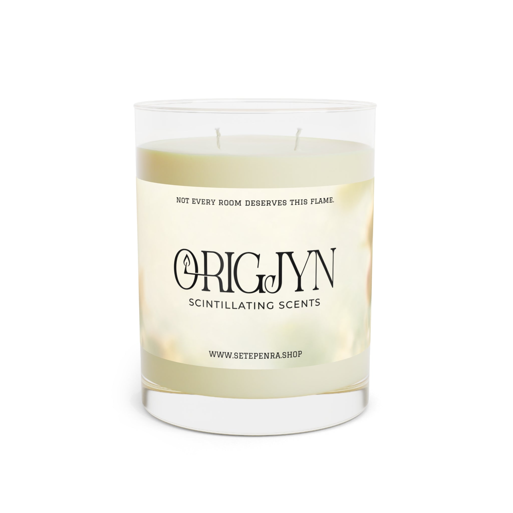 Origjyn Scintillating Scents 11oz Glass Scented Candle – Full Glass, Luxury Home Fragrance