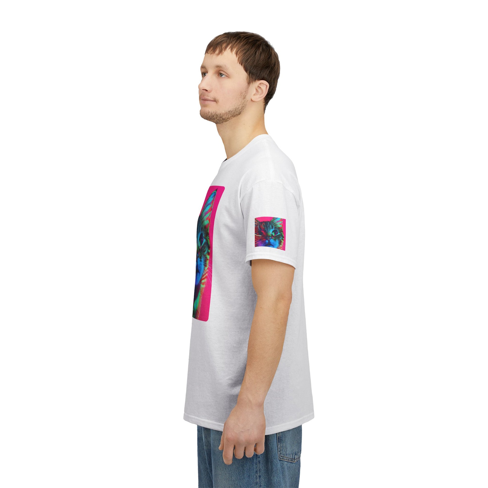 Cool Cat (Whiskers 2) Unisex Heavy Cotton Tee