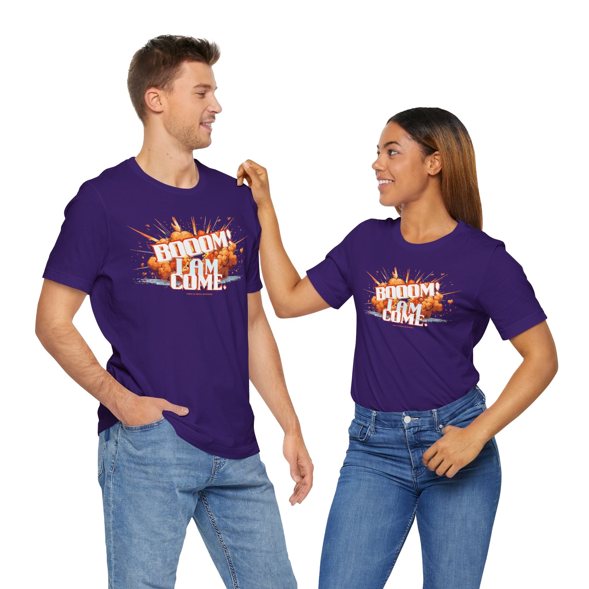 BOOOM! I AM COME Unisex Jersey Short Sleeve Tee