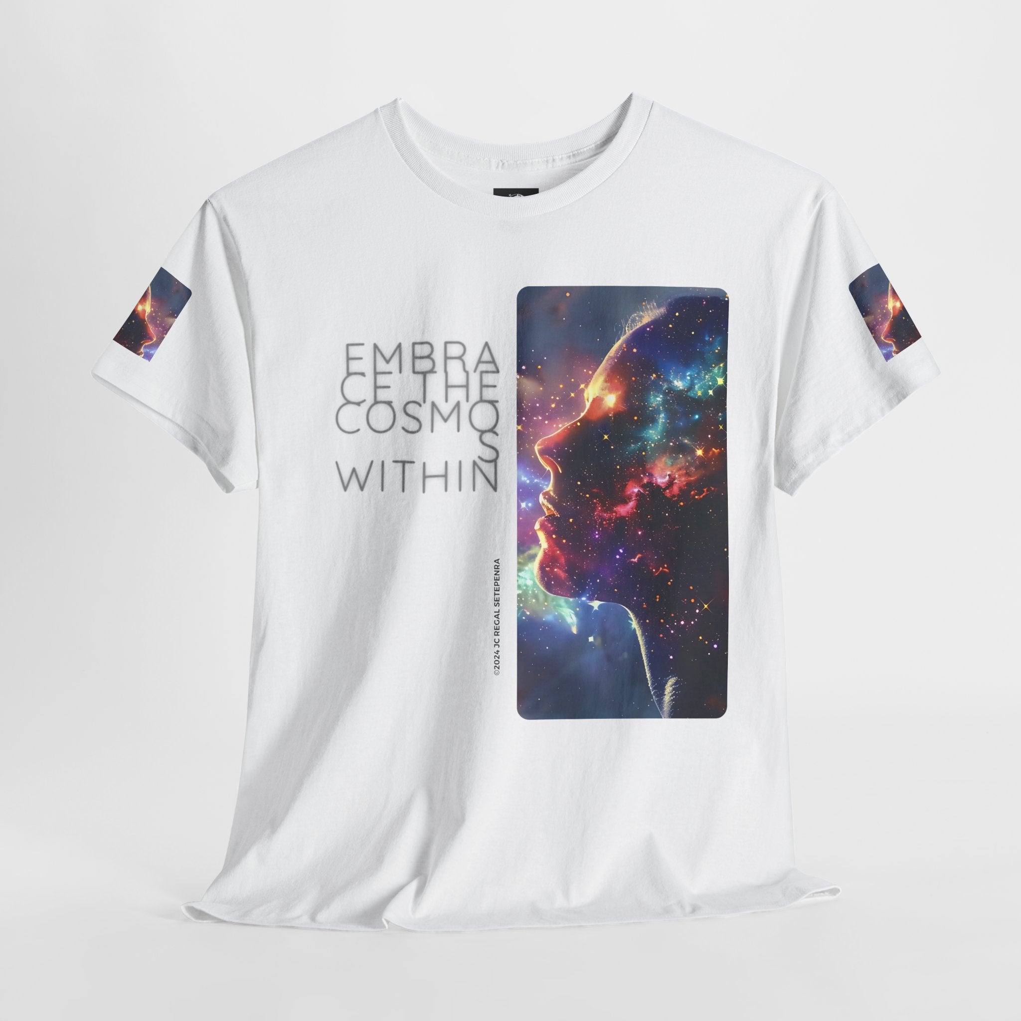 Embrace The Cosmos Within Unisex Heavy Cotton Tee