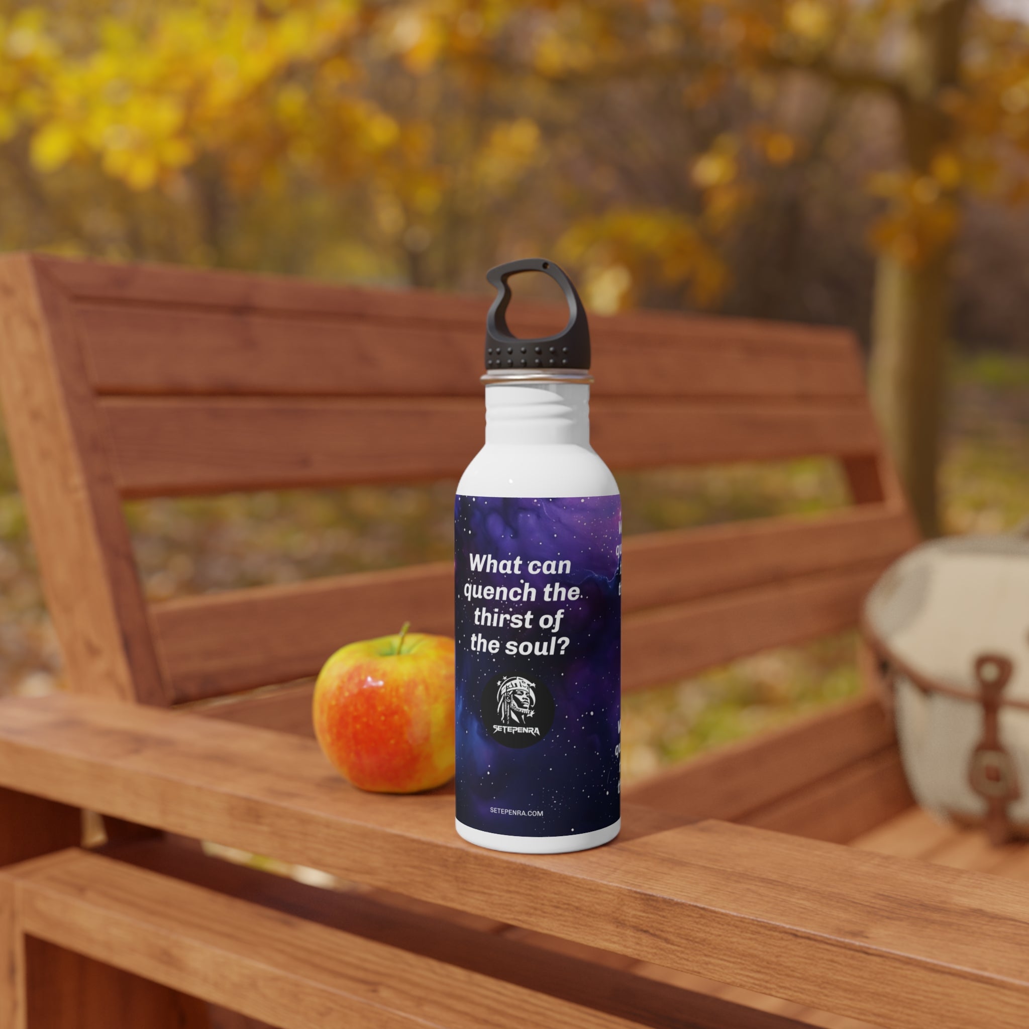 SETEPENRA Thirst Of The Soul Stainless Steel Water Bottle (Purple Cosmic) SETEPENRA Mug.