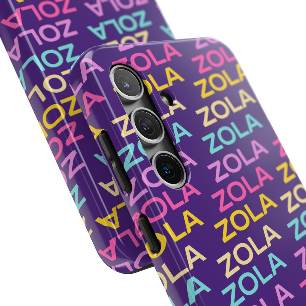Zola Tough Phone Case (For iPhone, Galaxy & More) - Purple