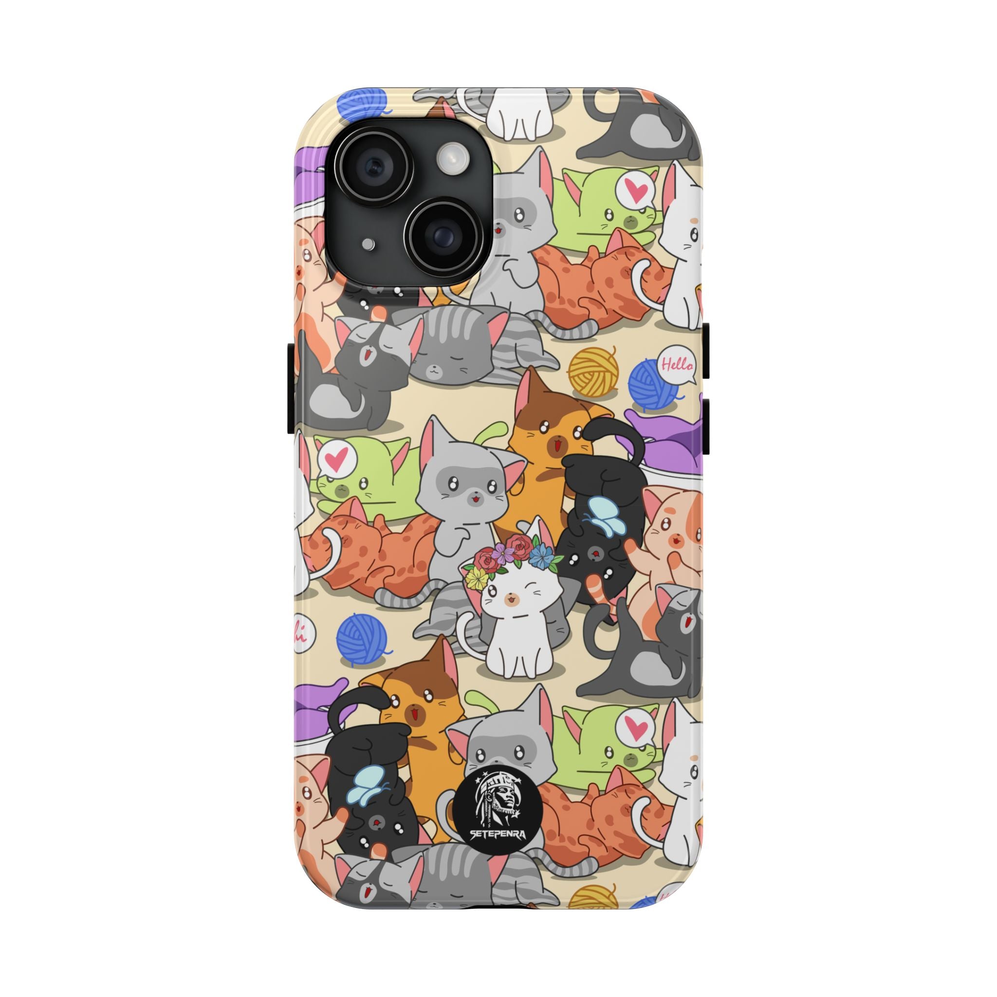 Cats A Lot Tough Phone Case (For iPhone, Galaxy & More)