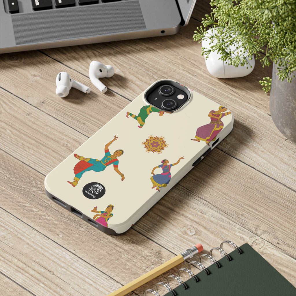Bharatanatyam Tough Phone Case (For iPhone, Galaxy & More)