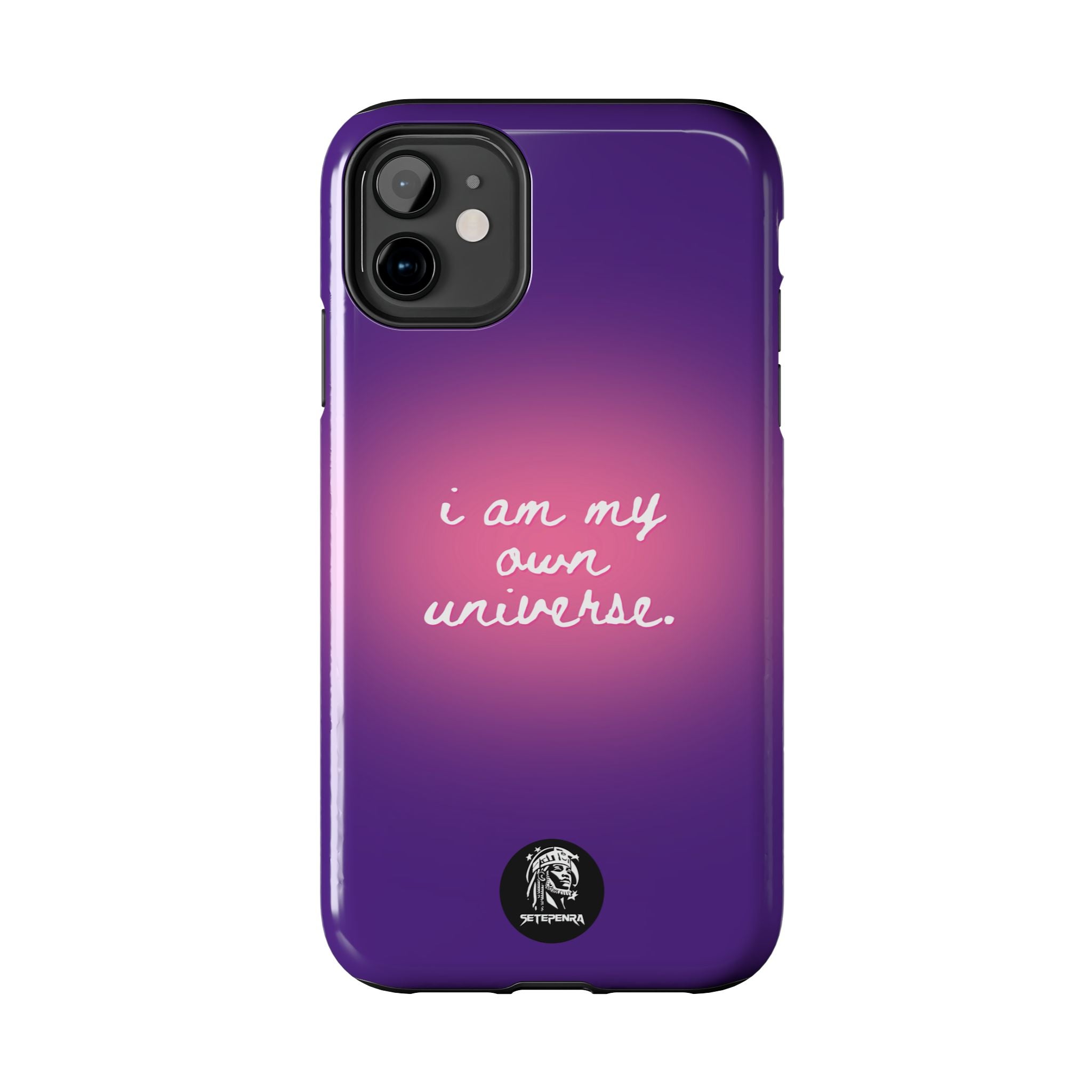I Am My Own Universe Tough Phone Case (For iPhone, Galaxy & More) - Purple