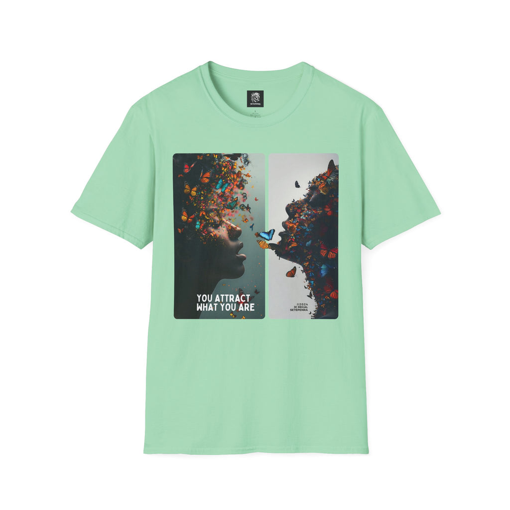 You Attract What You Are (2nd Edition) Unisex Softstyle T-Shirt SETEPENRA T-Shirt.