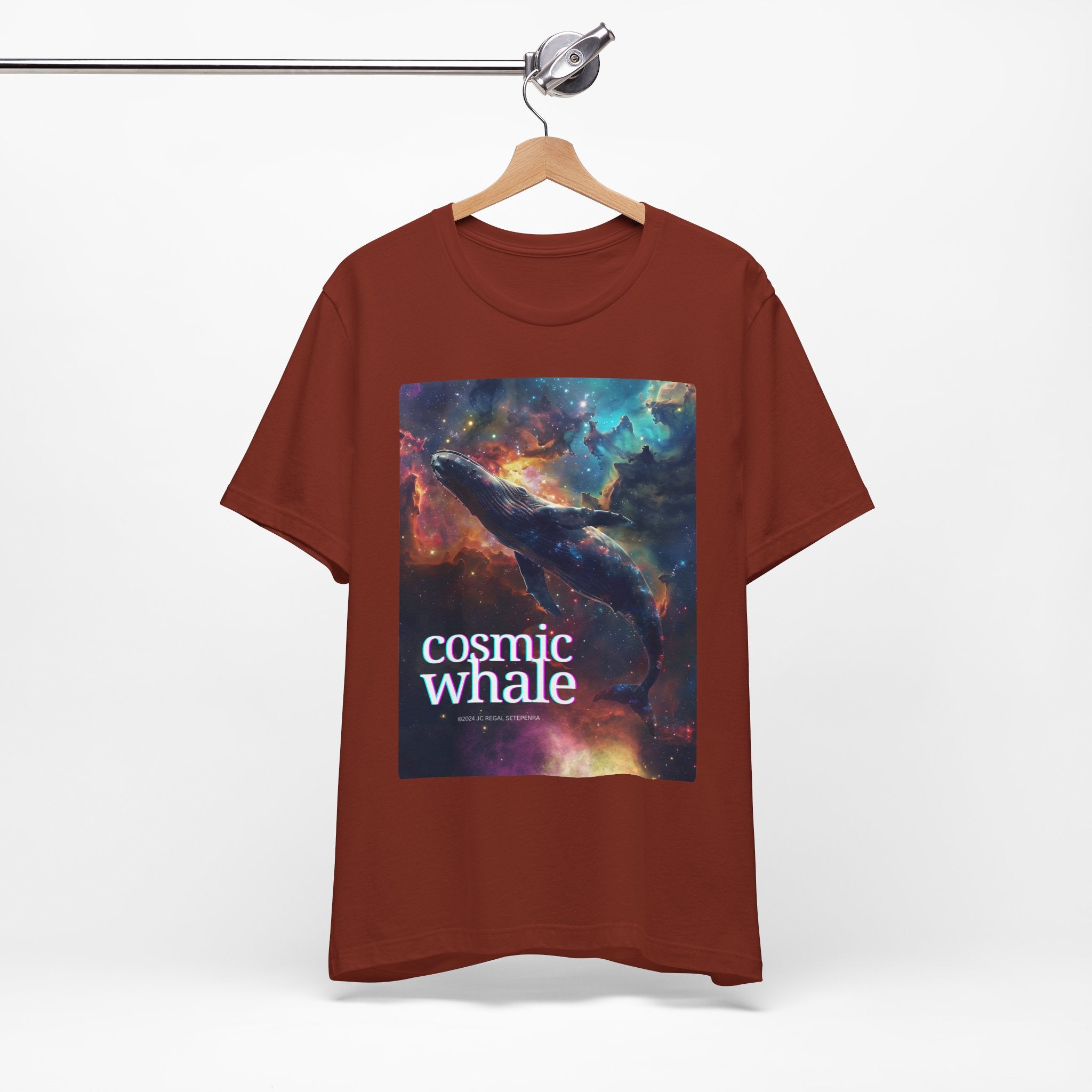 Cosmic Whale Unisex Jersey Short Sleeve Tee