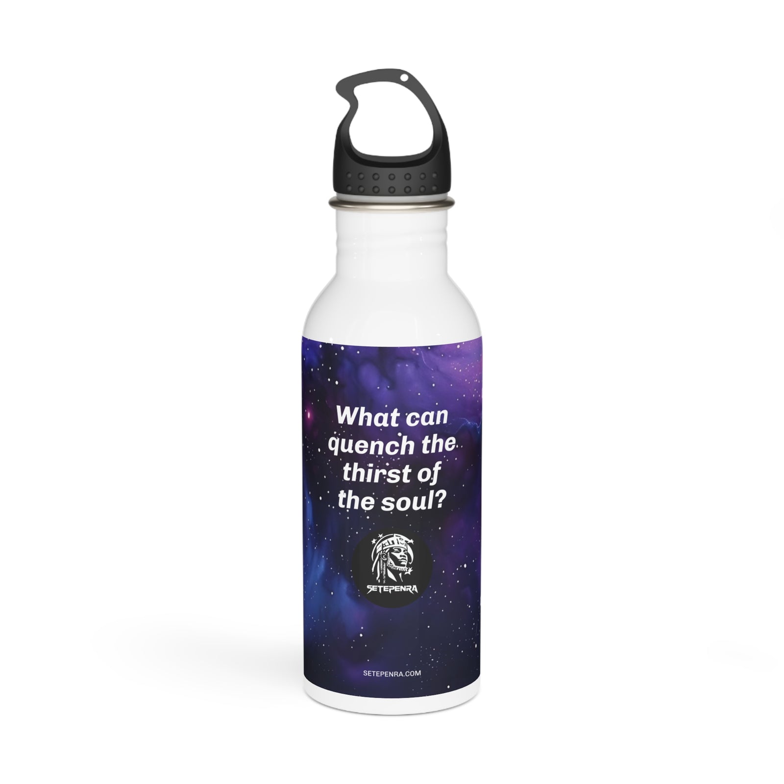 SETEPENRA Thirst Of The Soul Stainless Steel Water Bottle (Purple Cosmic) SETEPENRA Mug.