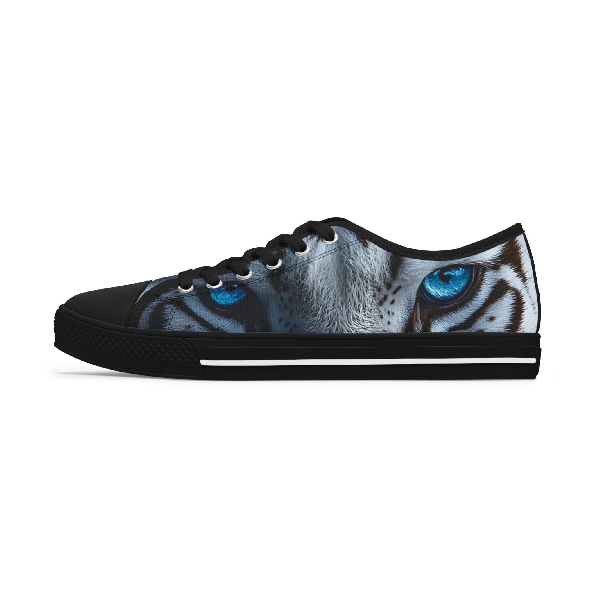 Primal Power Women's Low Top Sneakers - White Tiger (1st Edition) SETEPENRA Shoes.