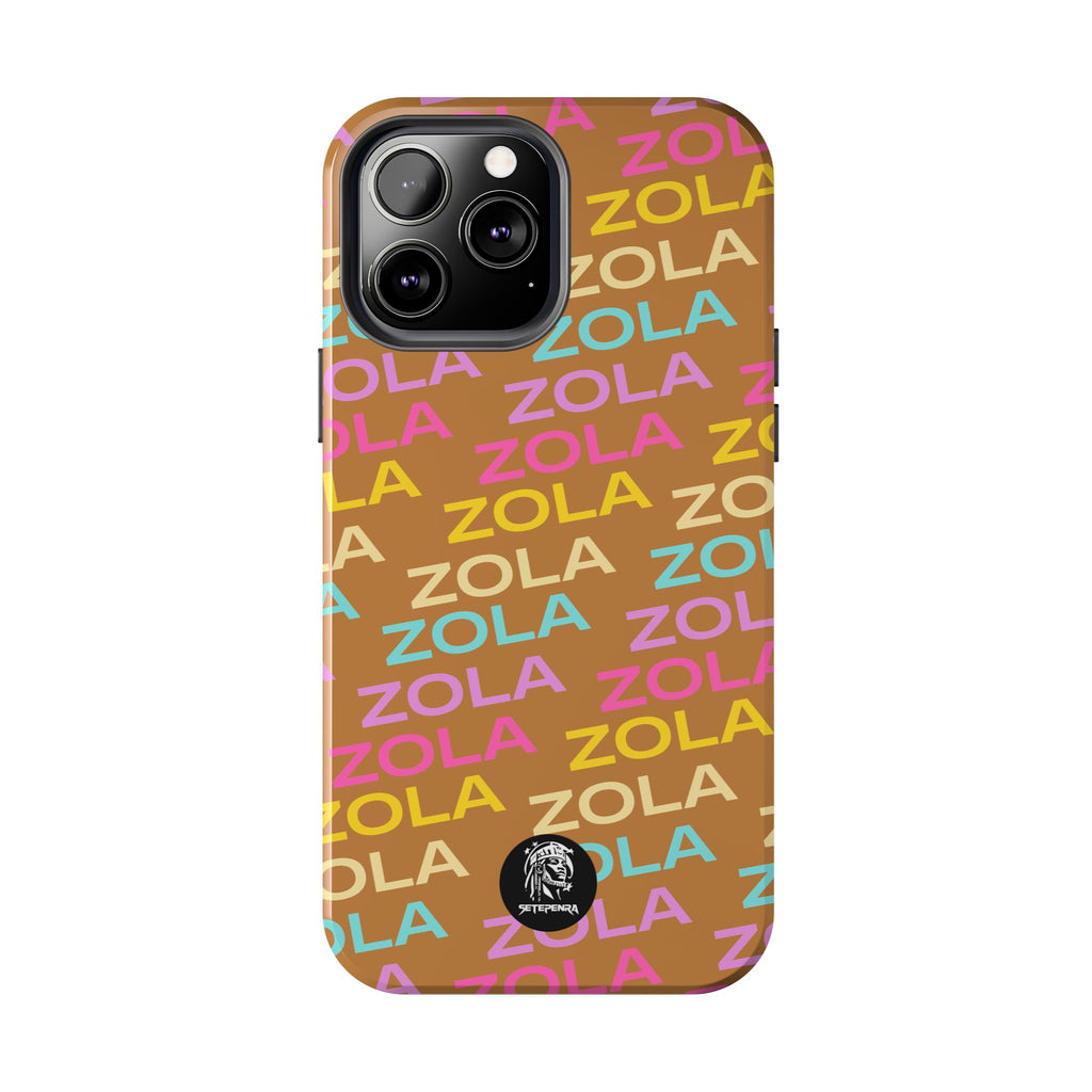Zola Tough Phone Case (For iPhone, Galaxy & More) - Light Brown