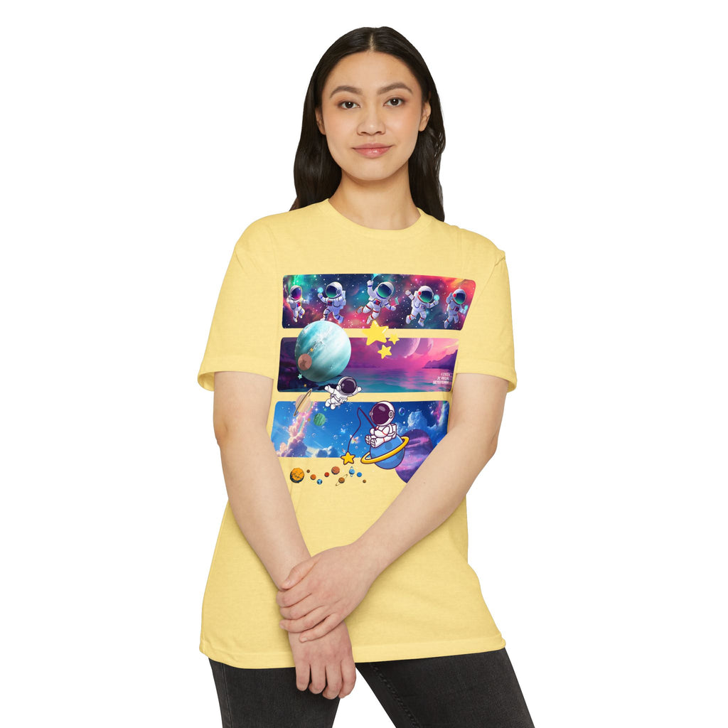 Astro Cosmo Unisex CVC Jersey T-shirt