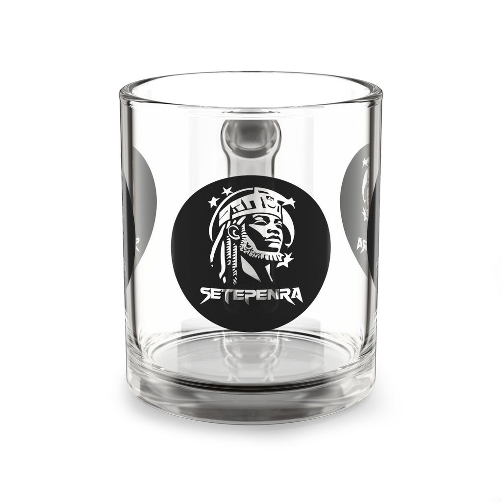 SETEPENRA Glass Mug, 10oz