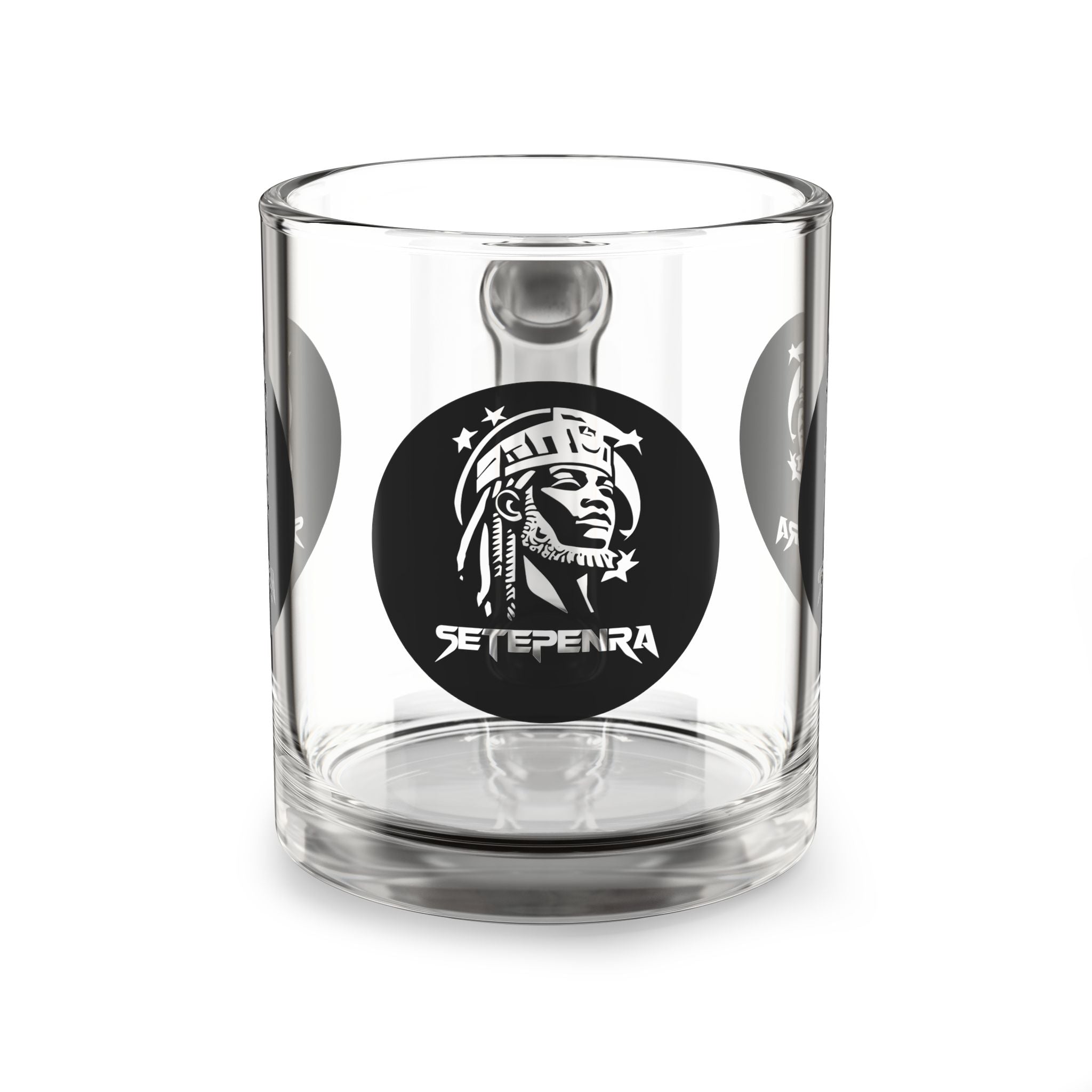 SETEPENRA Glass Mug, 10oz
