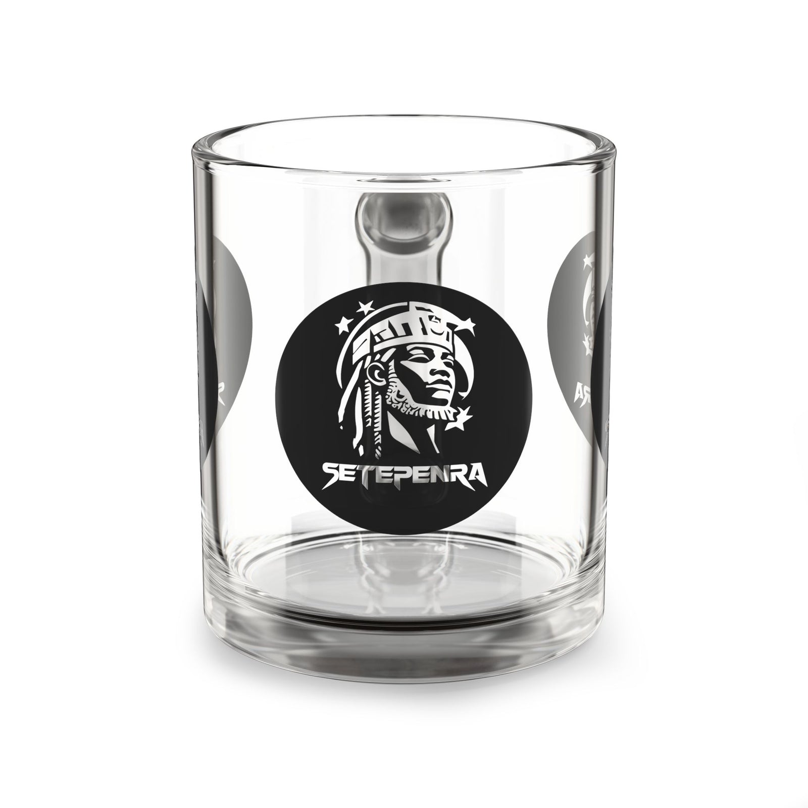 SETEPENRA Glass Mug, 10oz