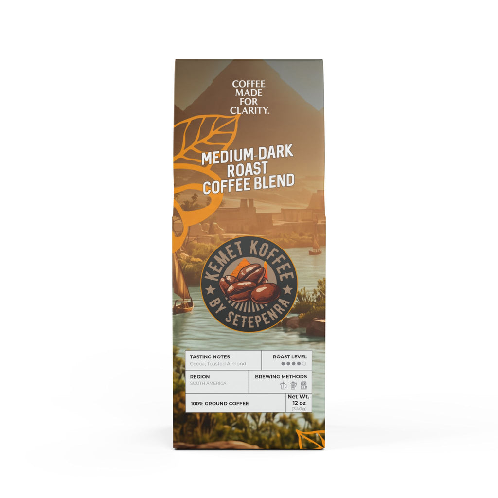 Kemet Koffee By Setepenra Medium-Dark Roast Coffee Blend