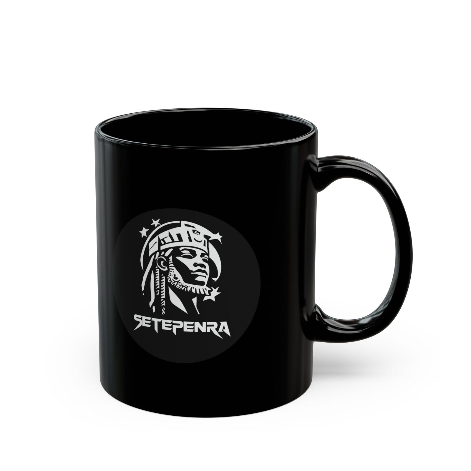 SETEPENRA Black Mug (11oz, 15oz)