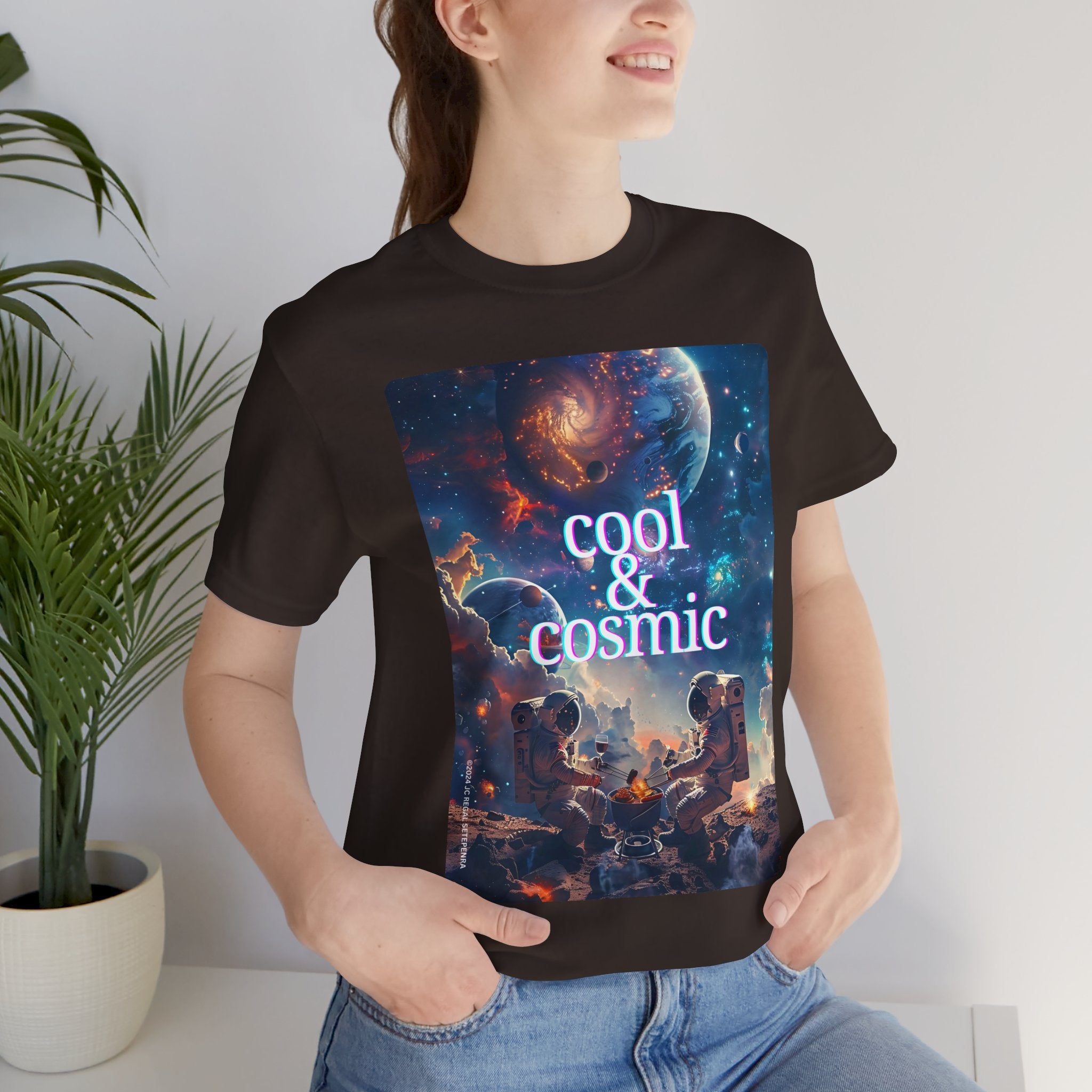 Cool & Cosmic Unisex Jersey Short Sleeve Tee