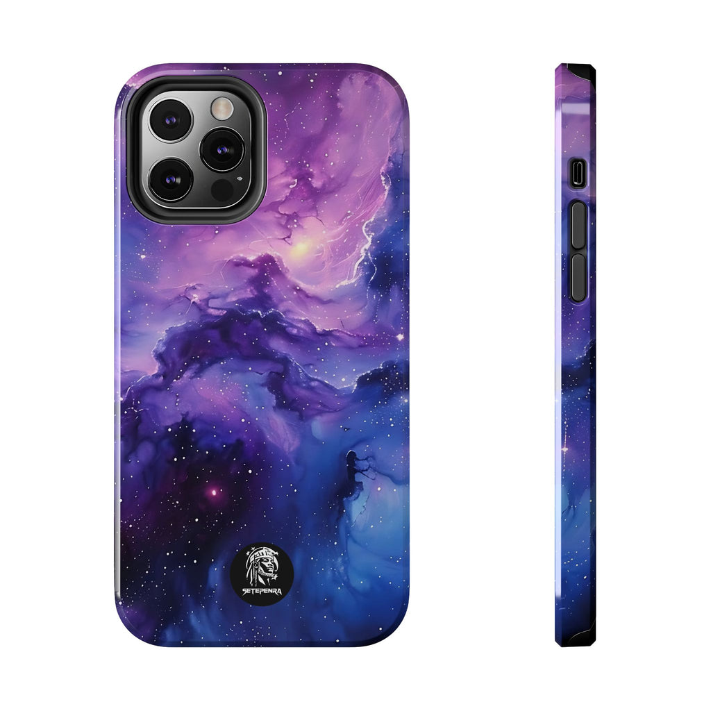Purple Cosmos Tough Phone Case (For iPhone, Galaxy & More) SETEPENRA Phone Case.